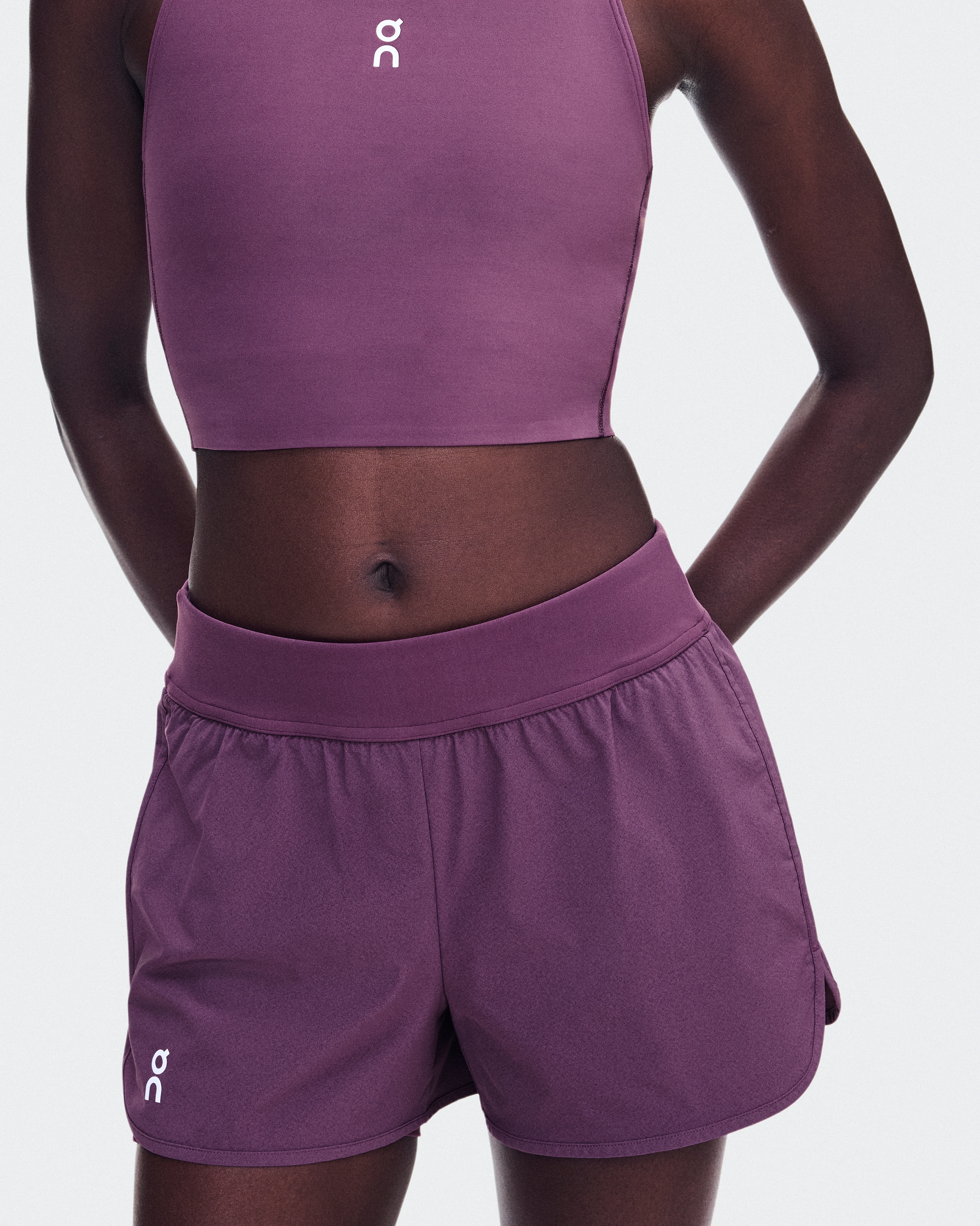 On 3" Court Shorts 2-in-1 Cassis Femme Shorts