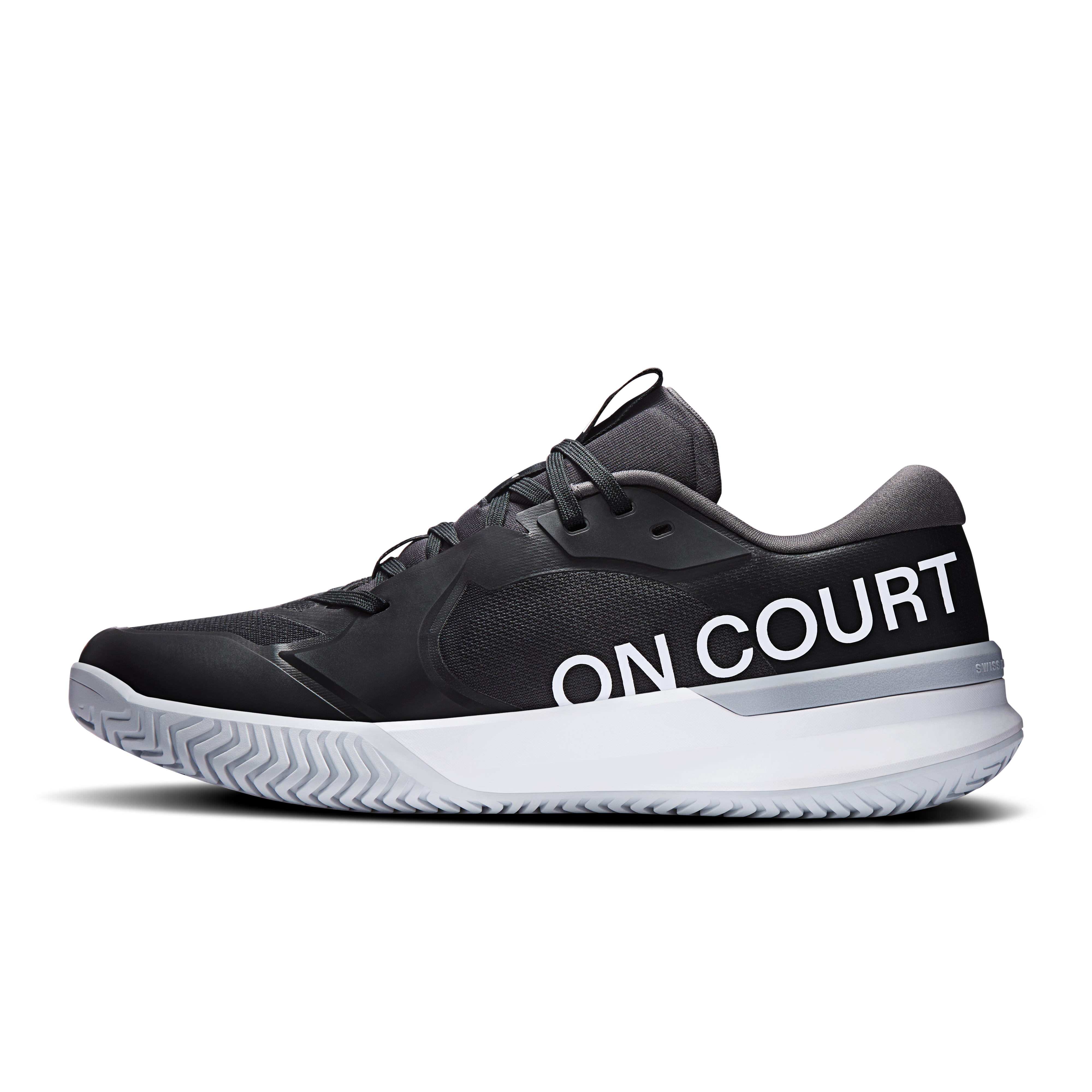 On THE ROGER Pro 3 Clay Black & Pink Homme Tennis Chaussures