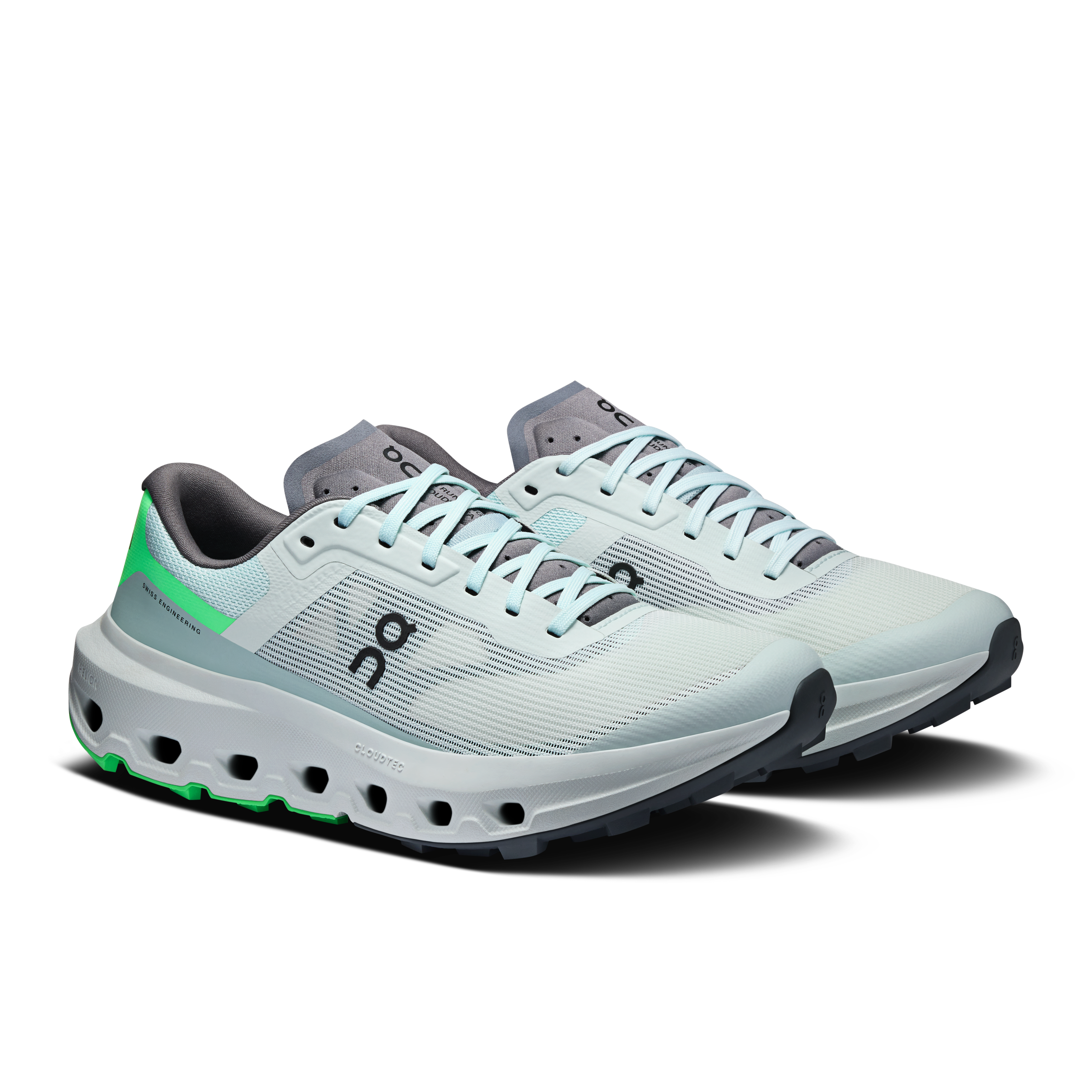 On Cloudvista 3 Flurry & Verdite Femme Running de trail Chaussures