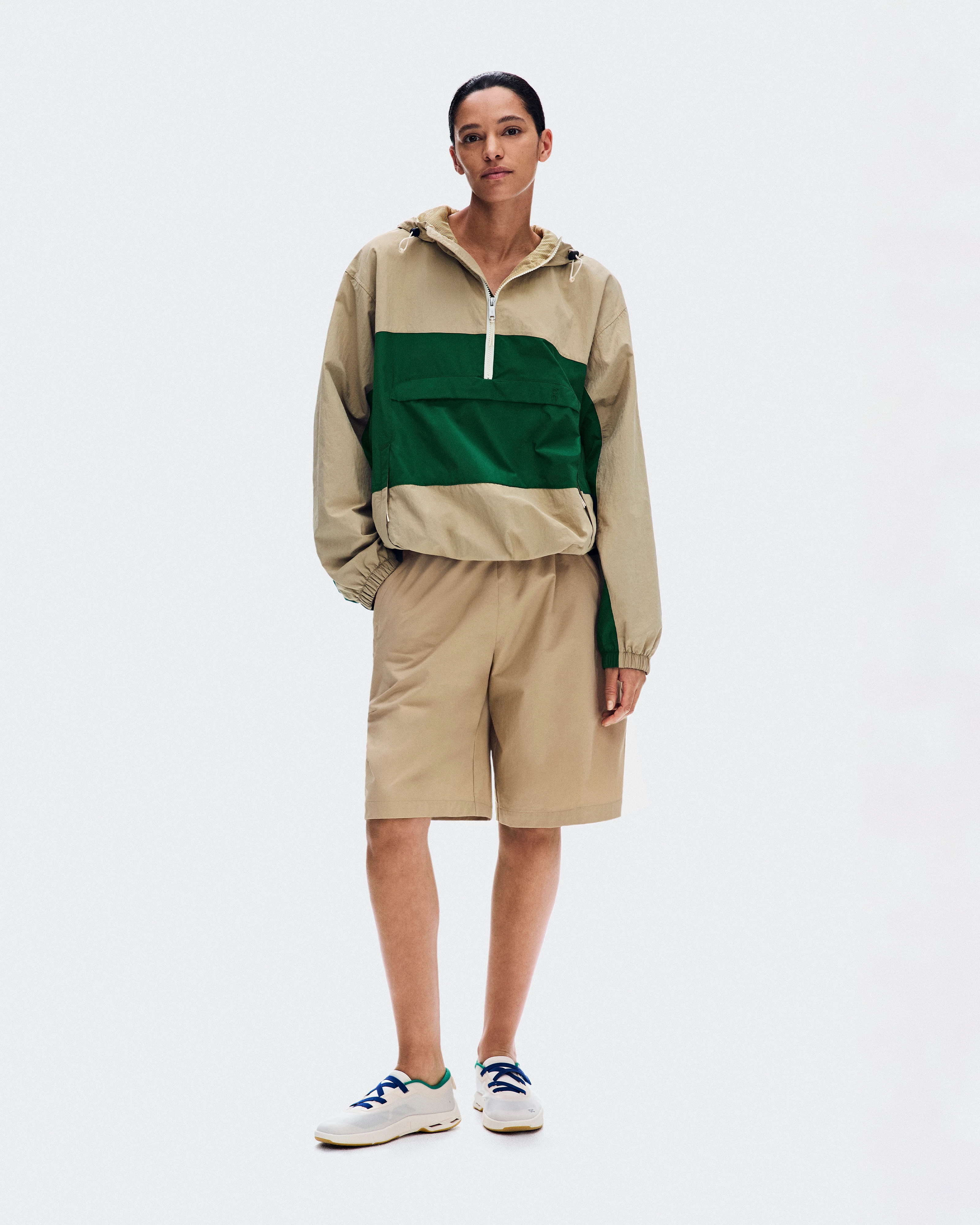 On Half-Zip Anorak Kasha Femme Vestes