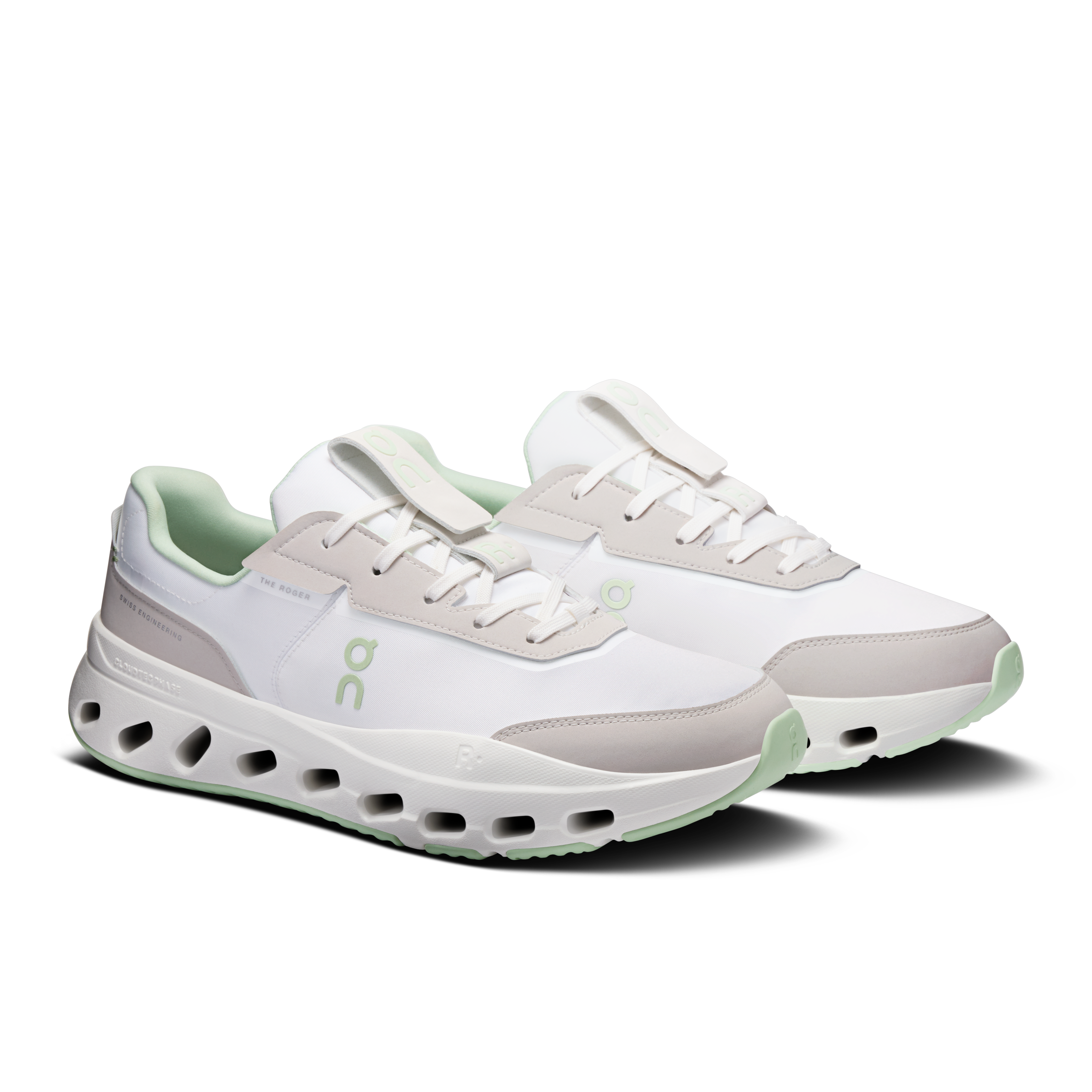 On THE ROGER Wildcard White & Sage Homme – Lifestyle, quotidien Chaussures