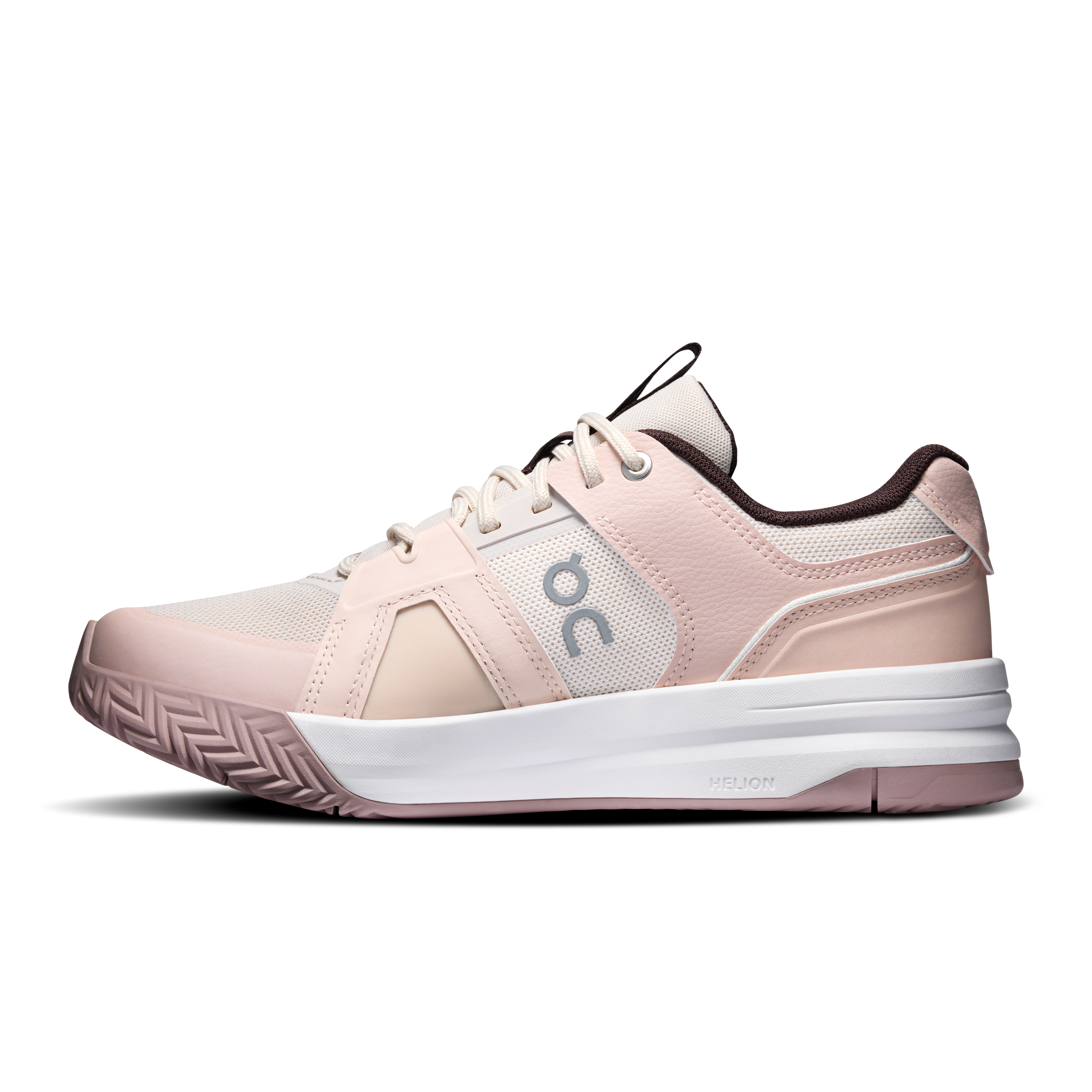 On THE ROGER Clubhouse Pro 2 Clay Oyster & Doe Femme Tennis Chaussures