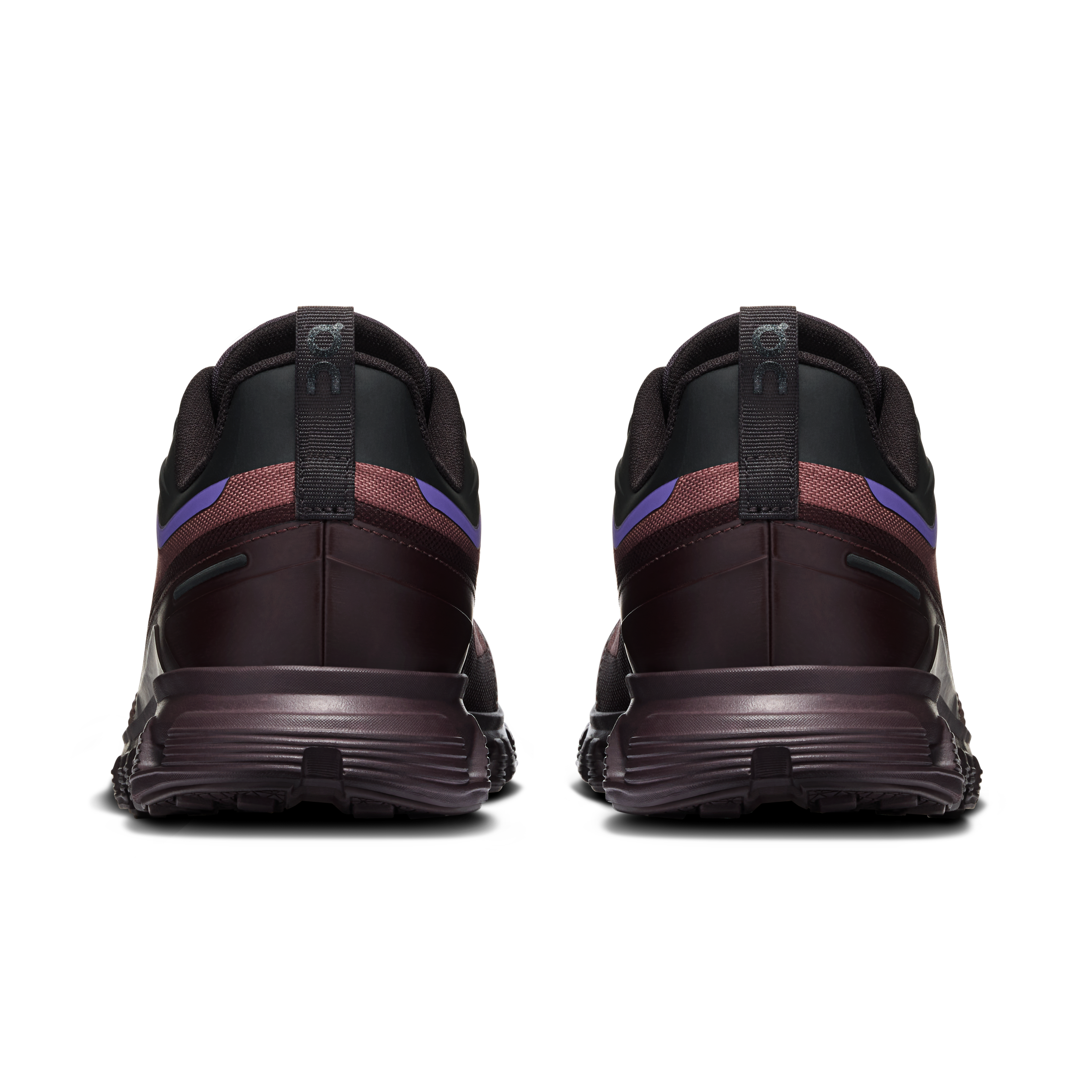 On Cloud 6 Geo Waterproof Black & Tyrian Homme Active Life Chaussures