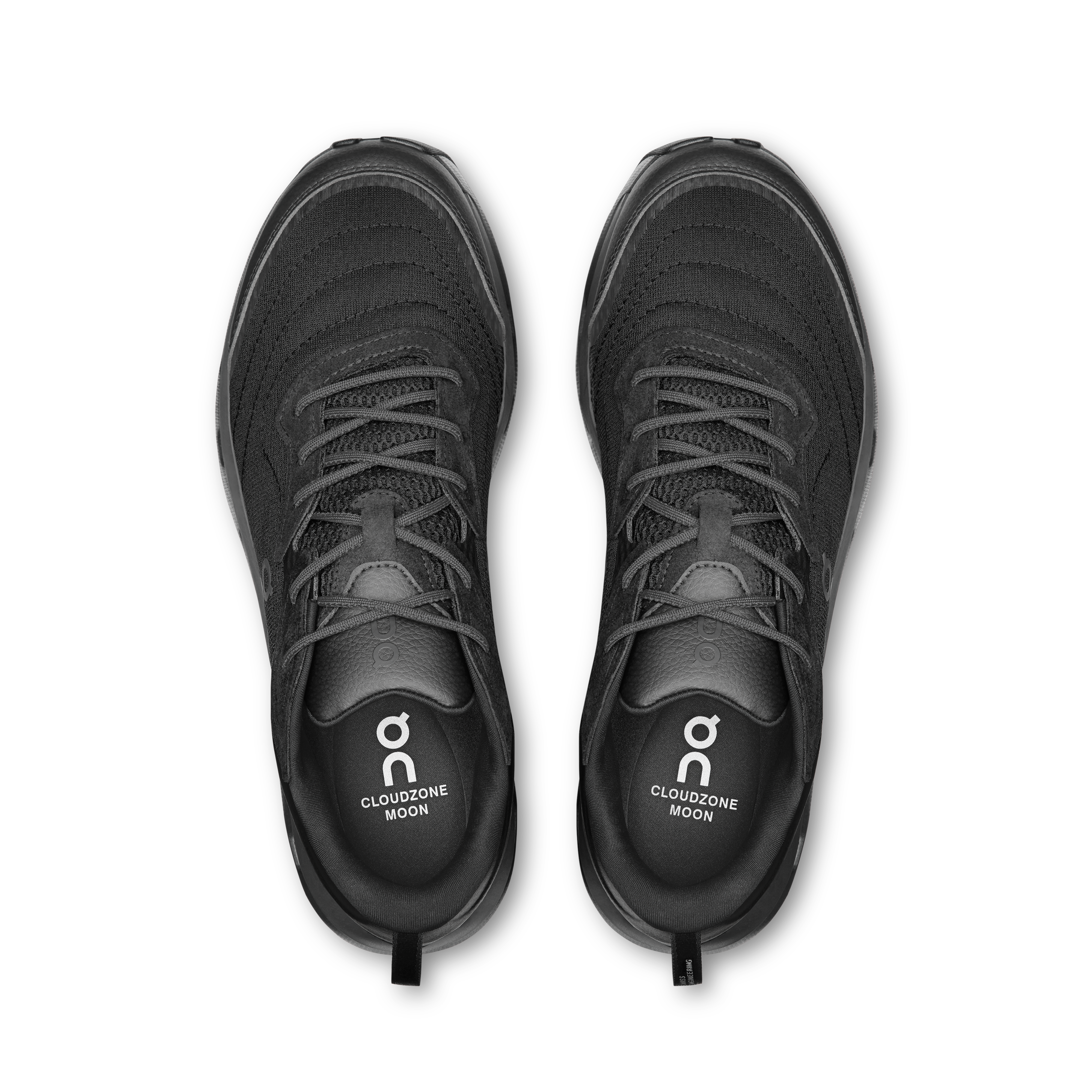 On Cloudzone Moon Black & Black Homme Active Life Chaussures