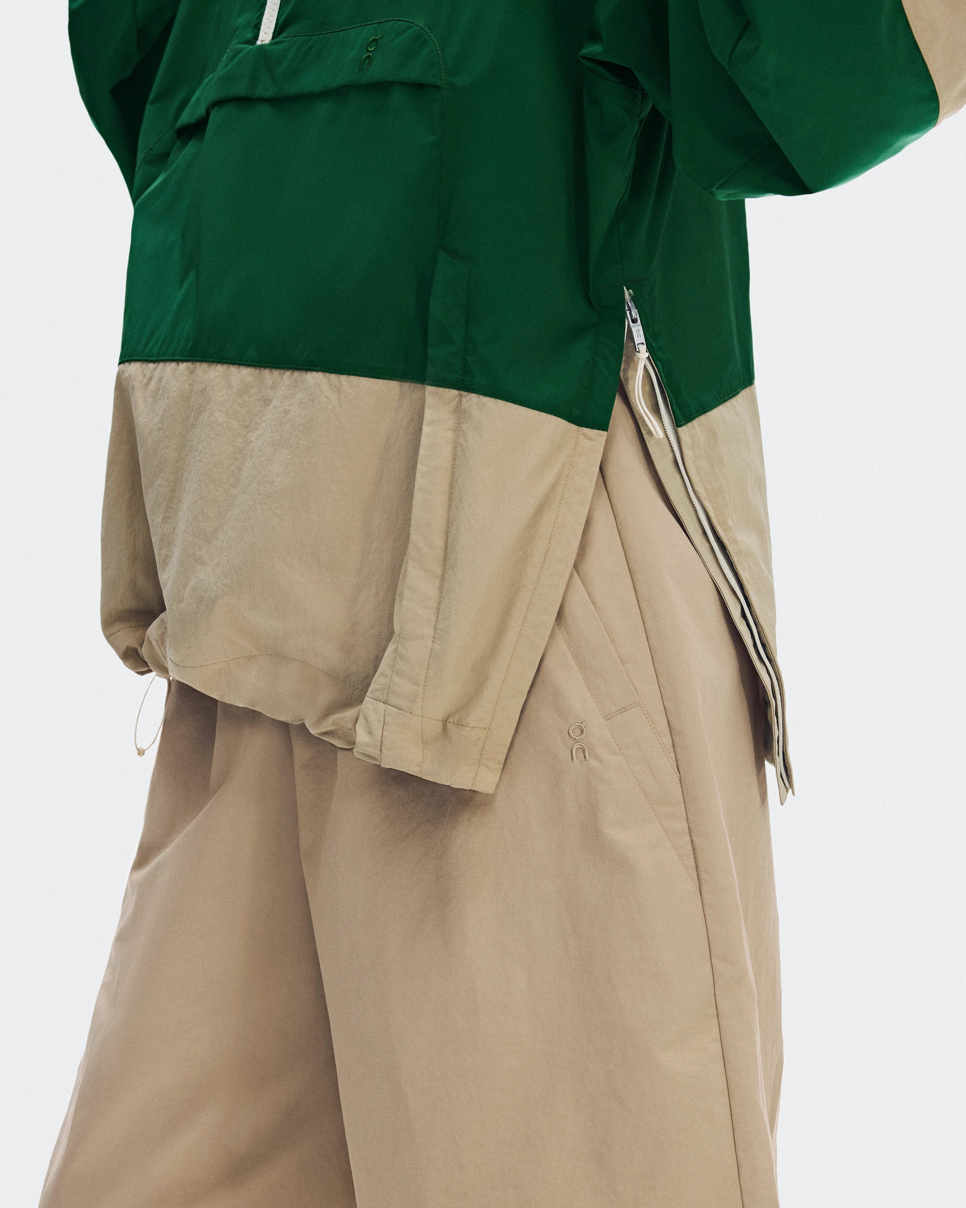 On Half-Zip Anorak Kasha Femme Vestes