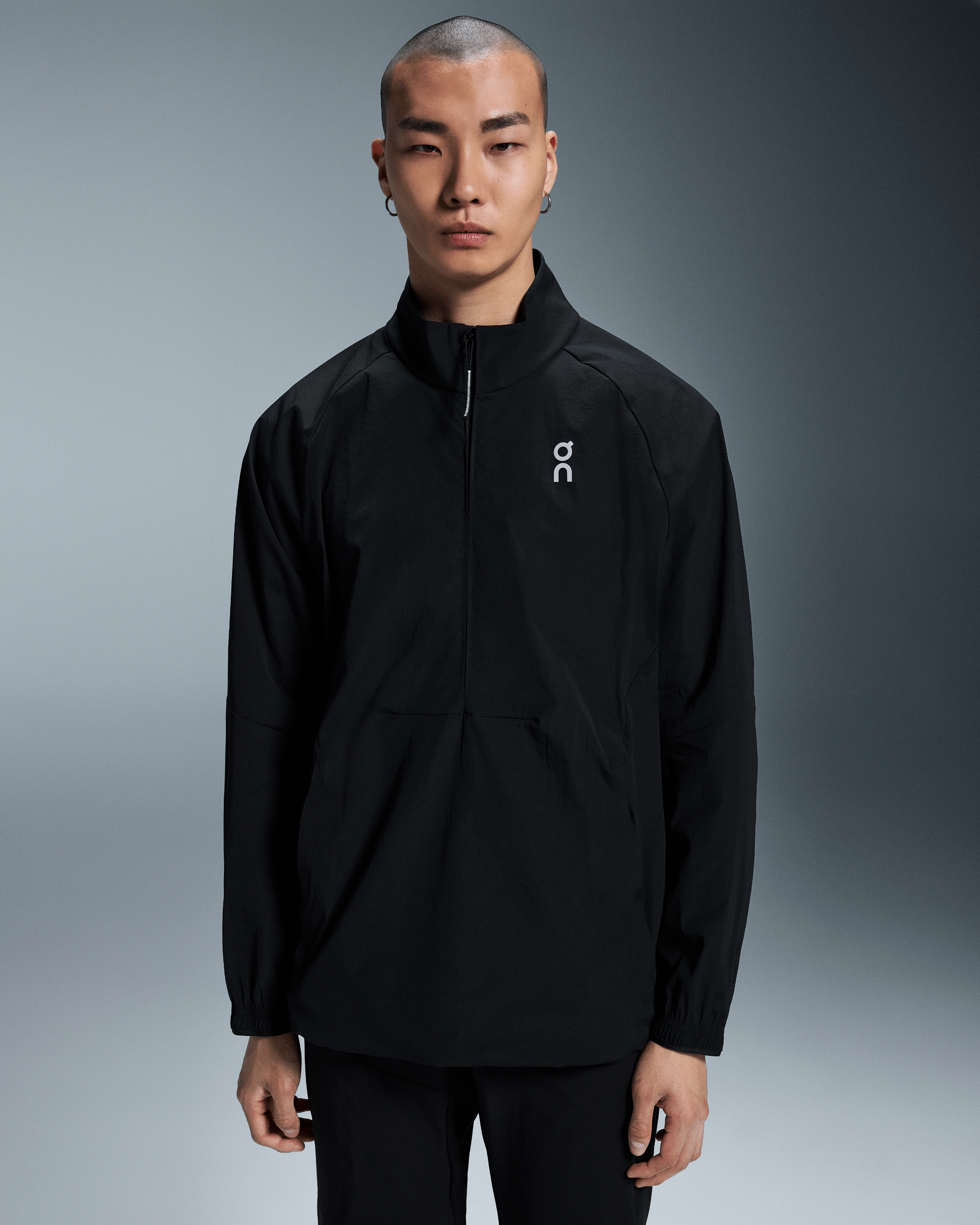 On All-Day 1/2 Zip Jacket Black Homme Vestes