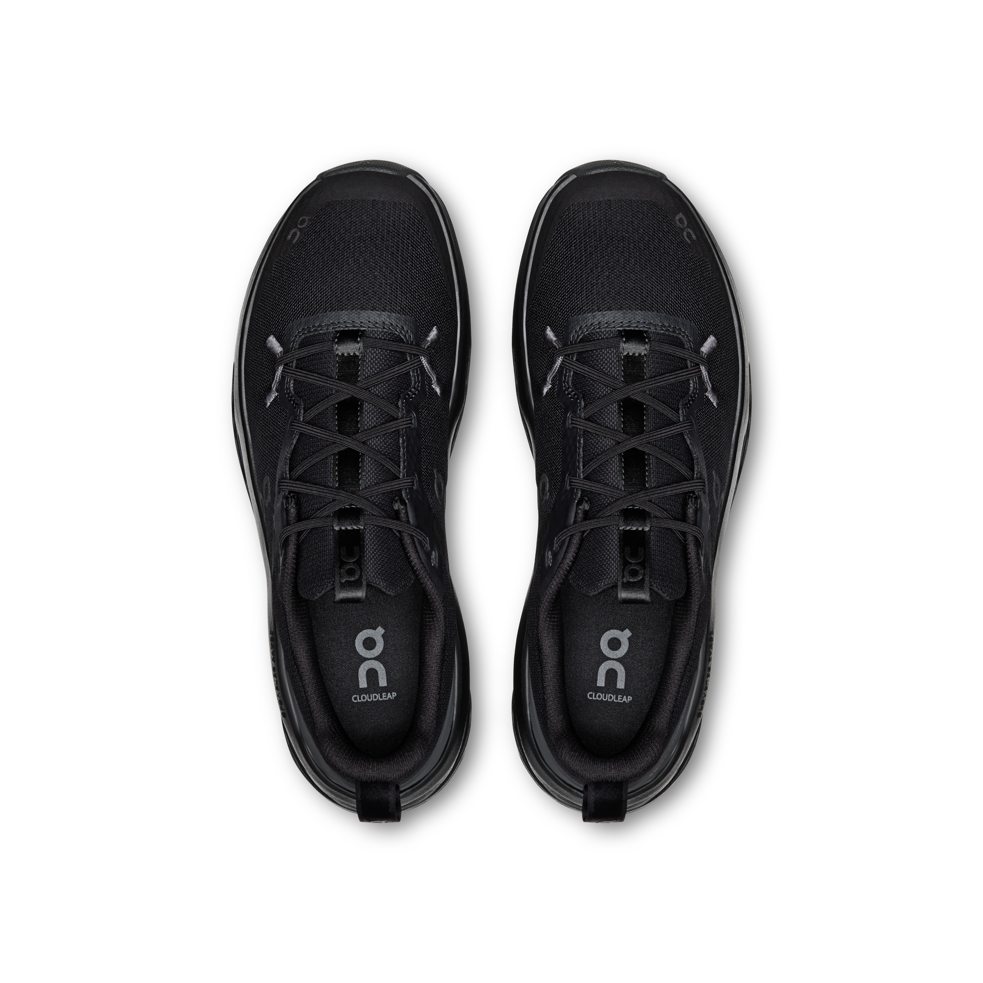 On Cloudleap Black & Black Ados Active Life Chaussures