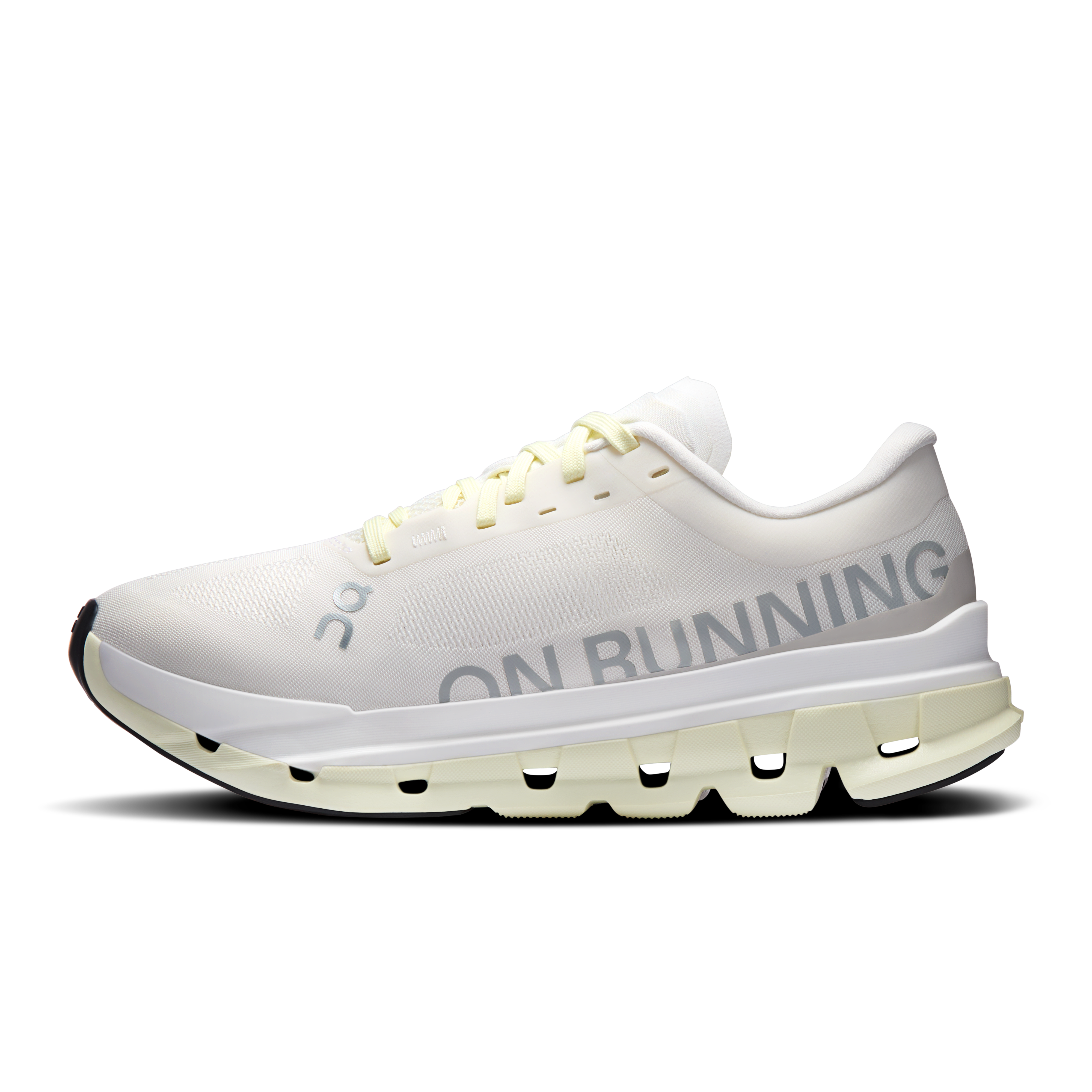 On Cloudflow 5 Ivory & Seedling Femme Running sur route Chaussures