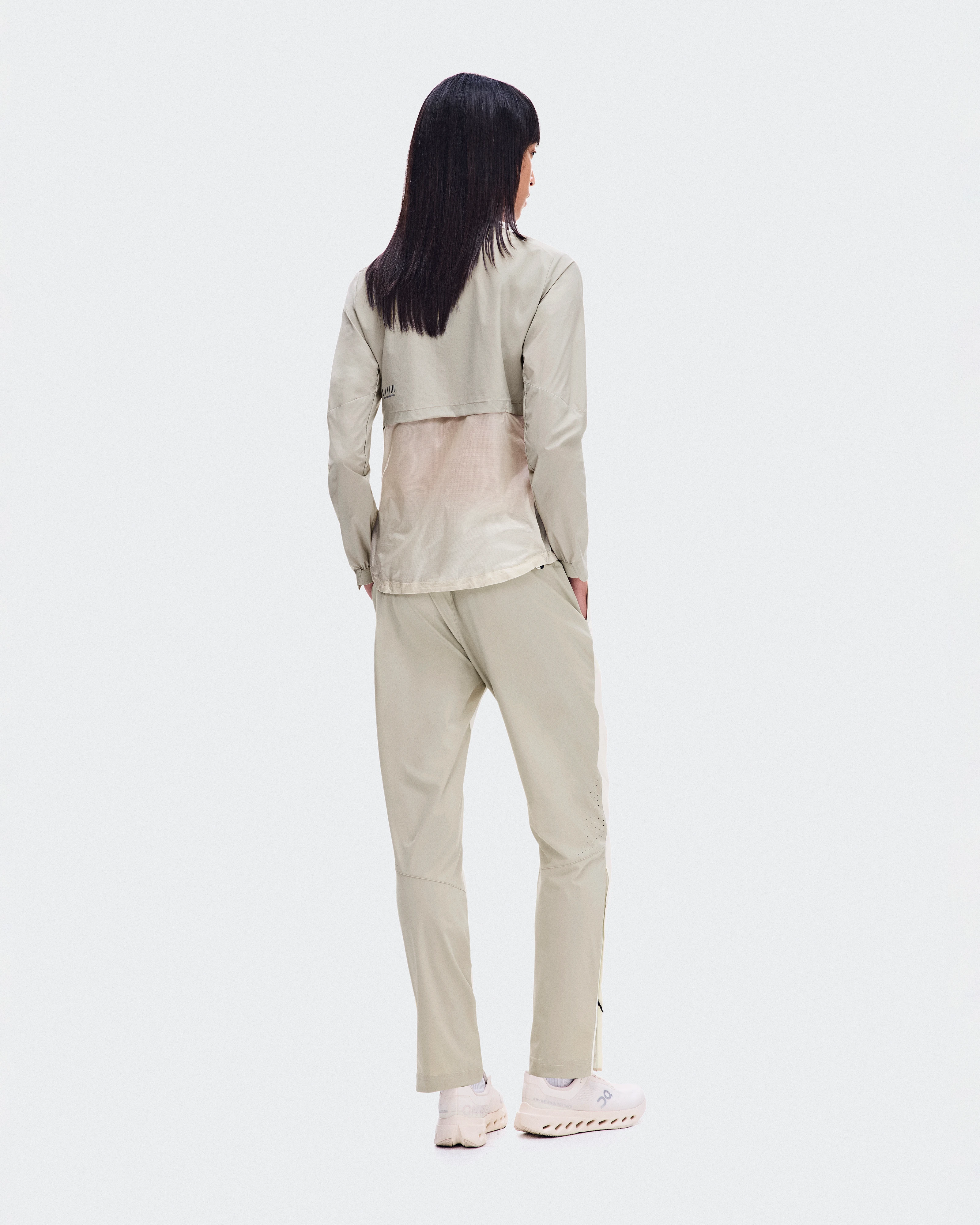 On Weather Pants Hare & Brume Femme Pantalons