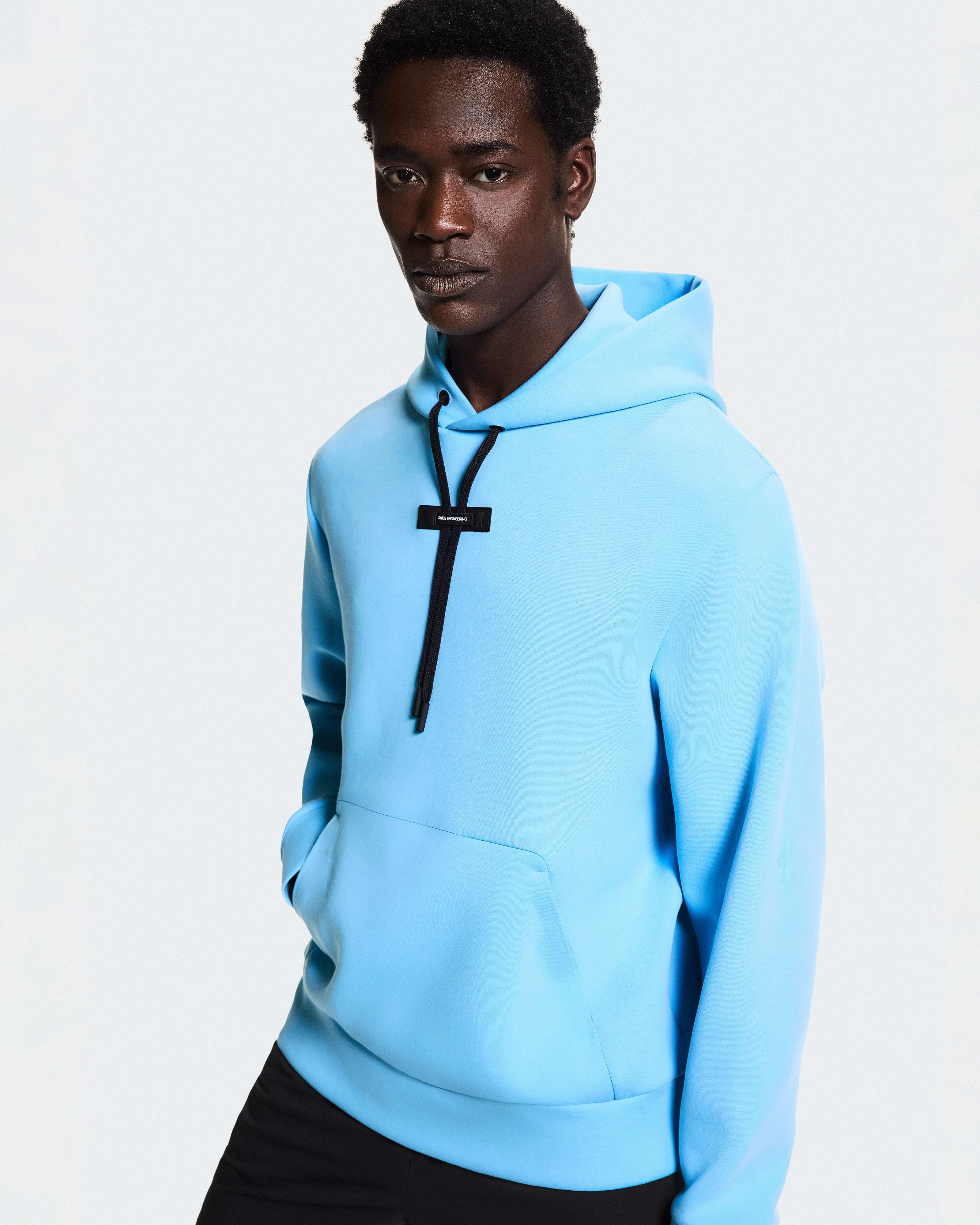 On Focus Tech Hoodie Gourami Homme Sweats à capuche et sweats