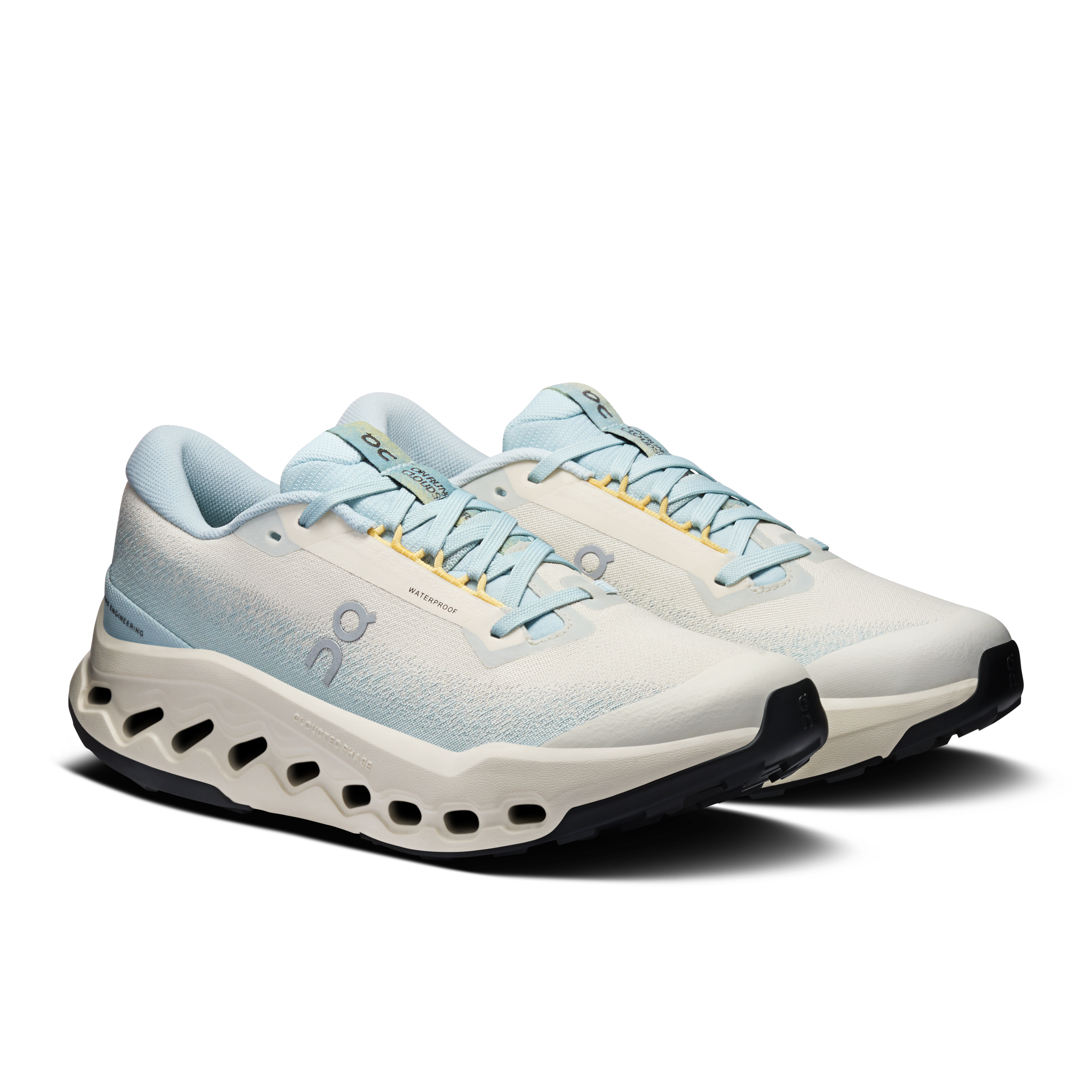 On Cloudsurfer Trail 2 Waterproof Grain & Brook Femme Running de trail Chaussures