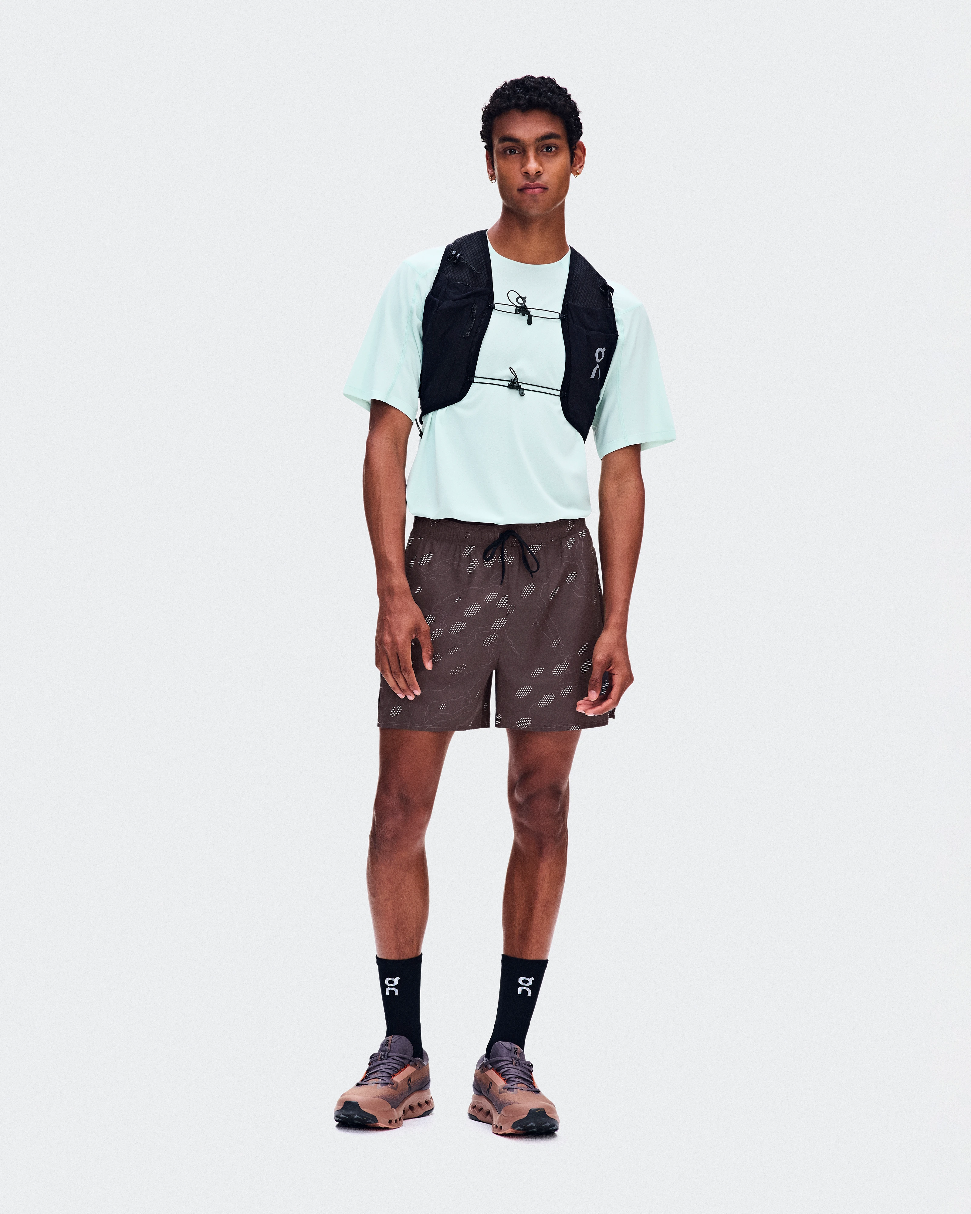 On Trail Shorts Mulberry Homme Shorts