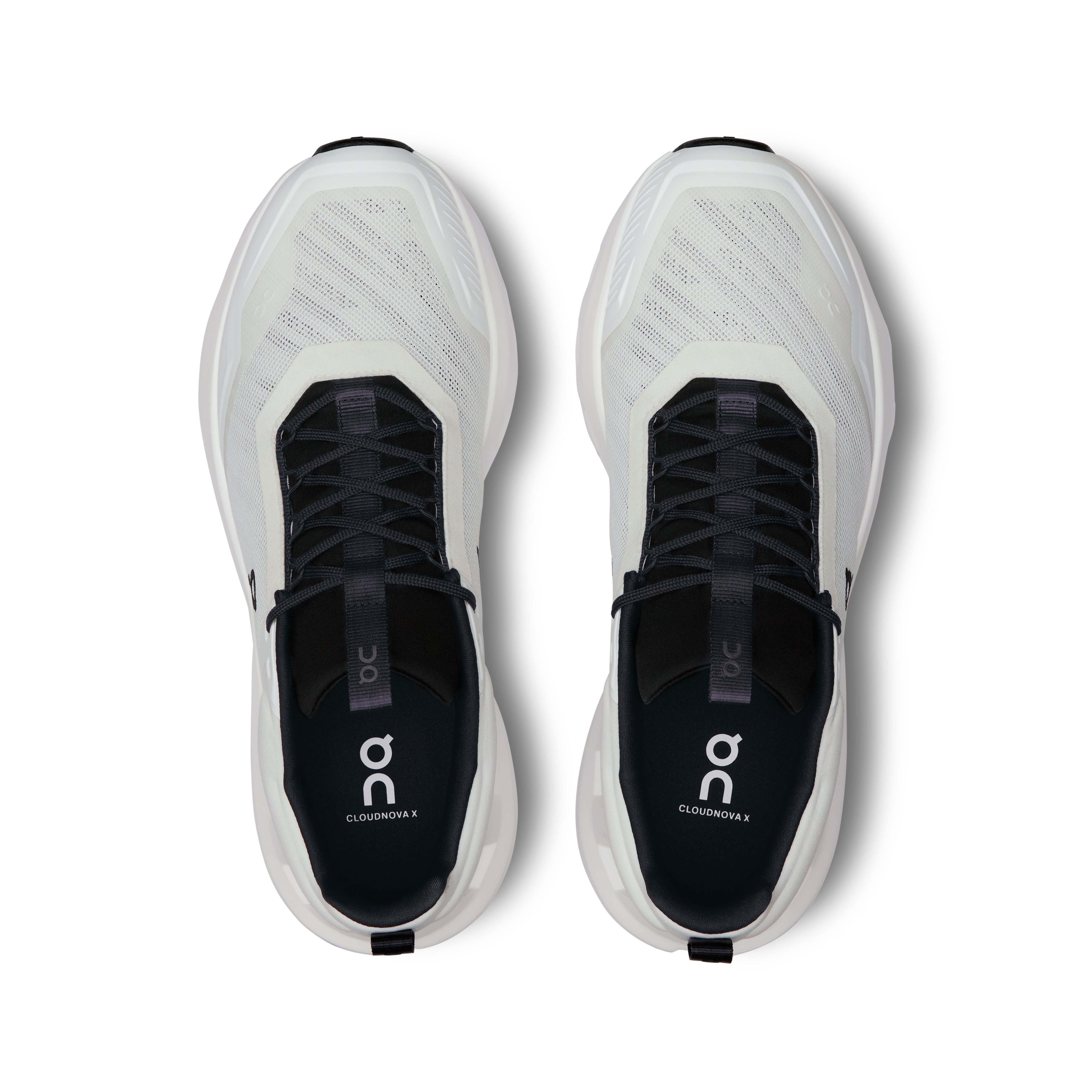 On Cloudnova X White & Black Homme training_shoes Chaussures