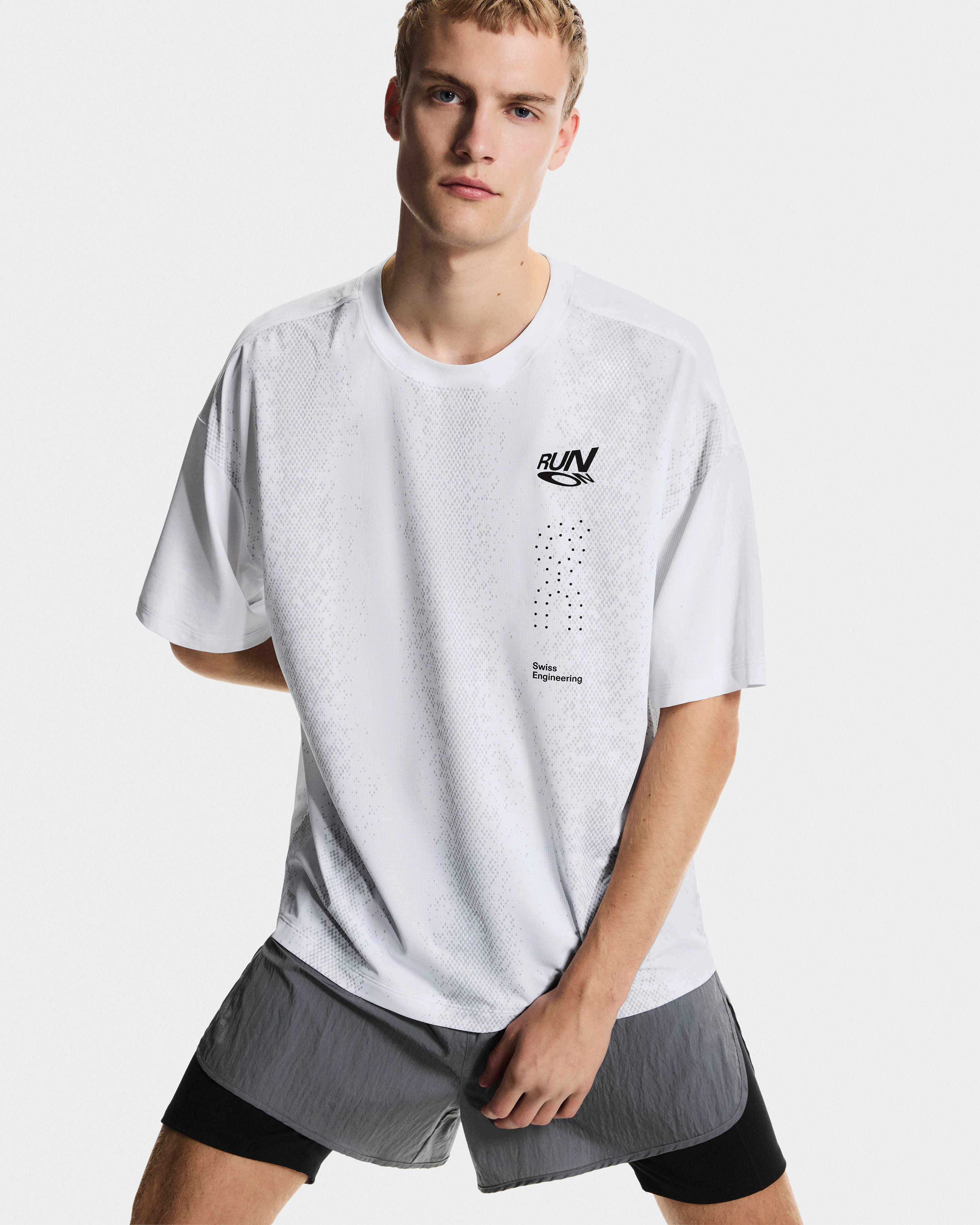 On Performance Volt-T White Homme Hauts et t-shirts