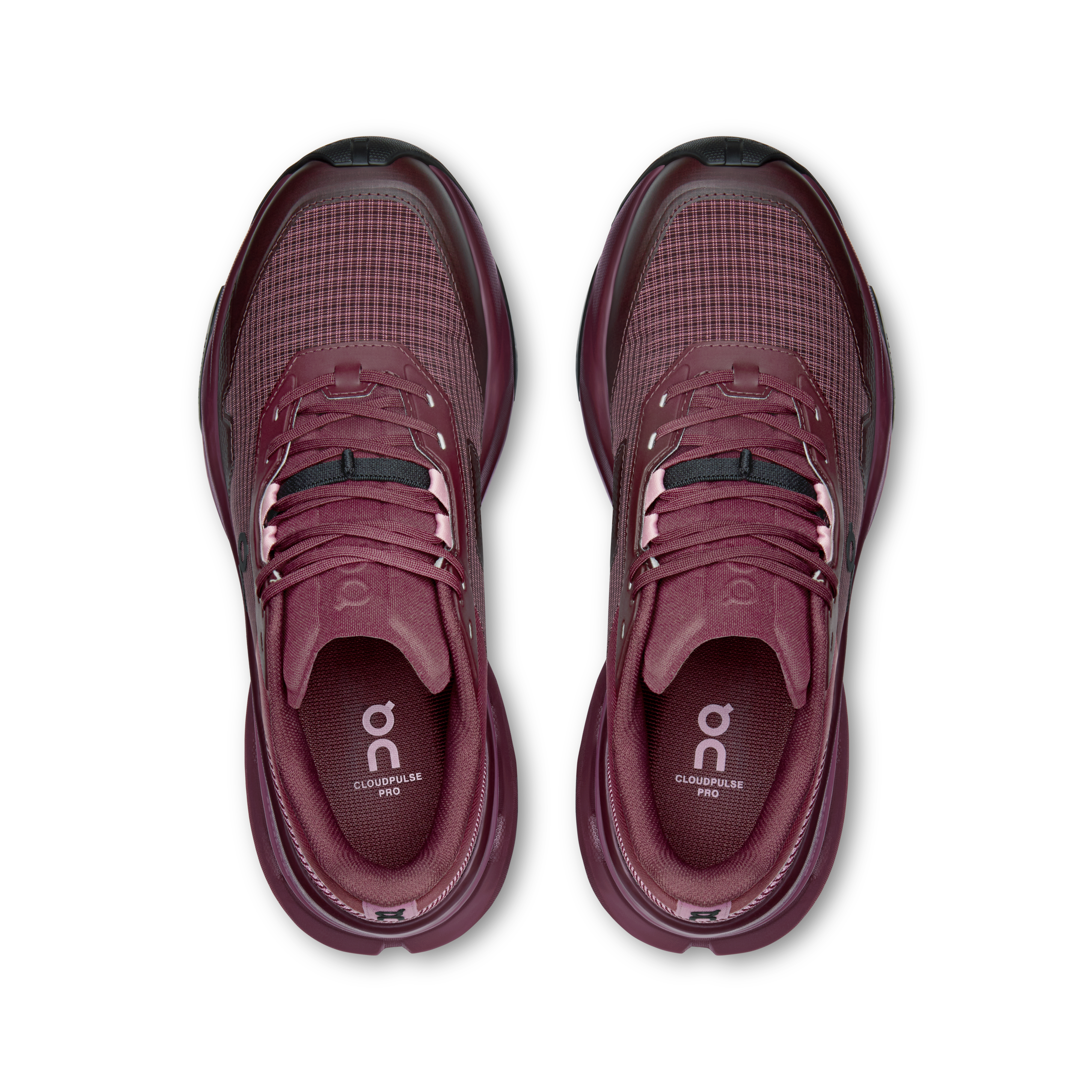 On Cloudpulse Pro Maroon & Rhodonite Femme – Renforcement musculaire Chaussures