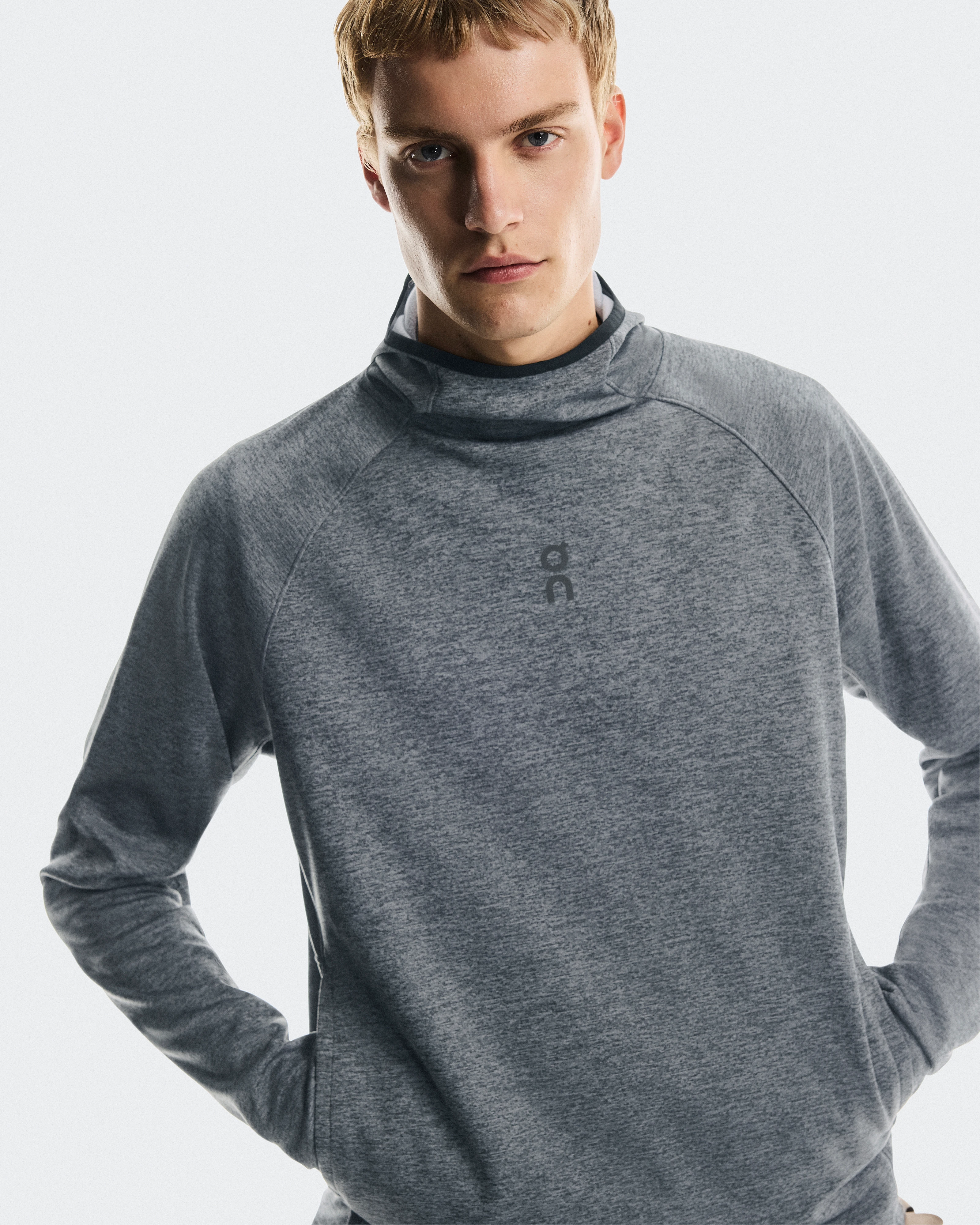 On Trek Hoodie Basalt Homme Sweats à capuche et sweats