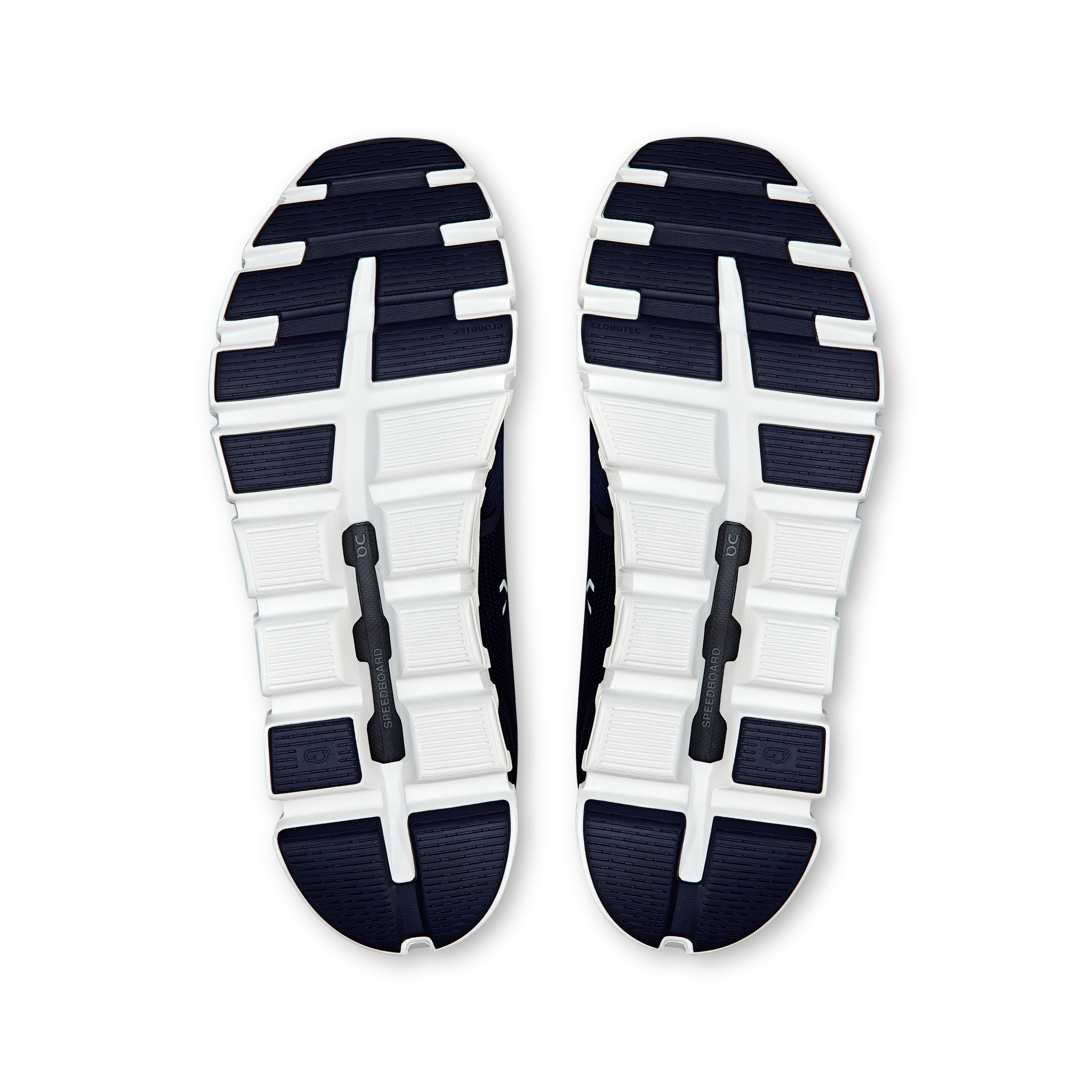 On Cloud 6 Midnight & White Homme Active Life Chaussures