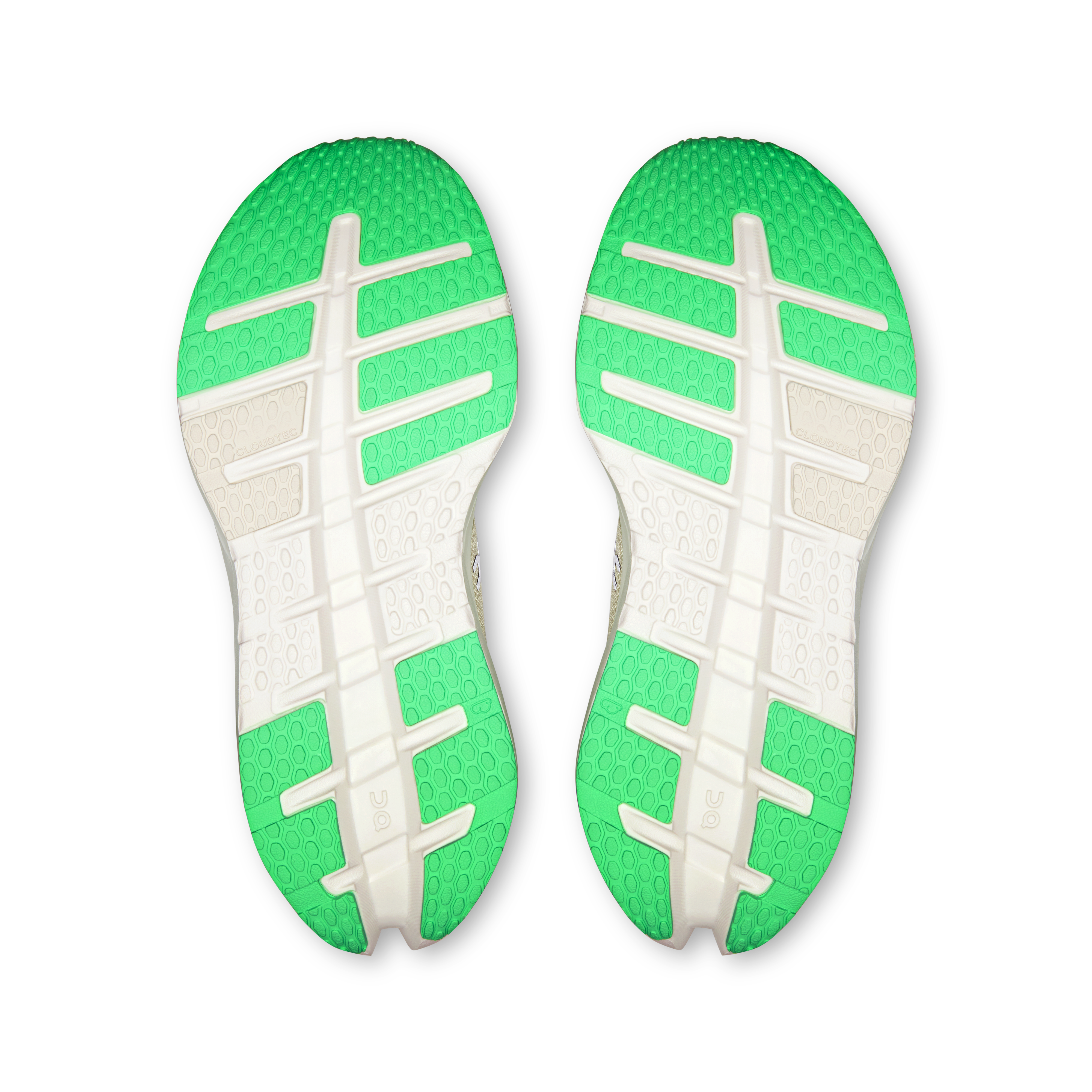 On Cloudrunner 3 Wide Ghost & Verdite Femme Running sur route Chaussures