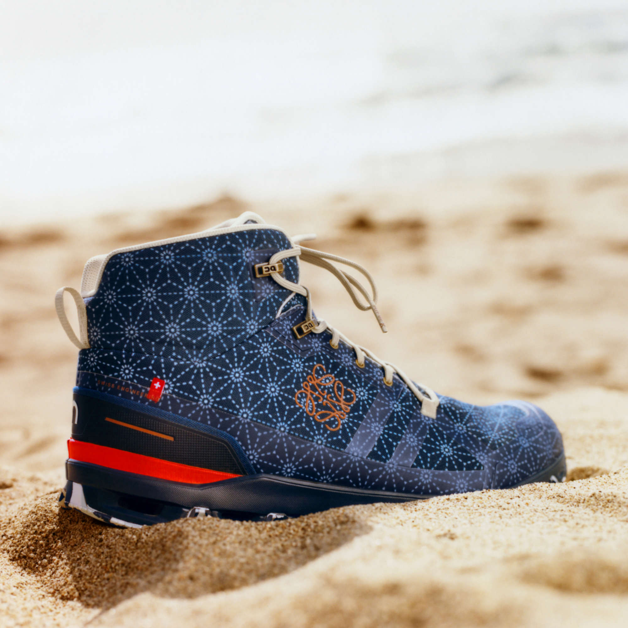 On Cloudrock LOEWE Space Blue Homme Randonnée Chaussures