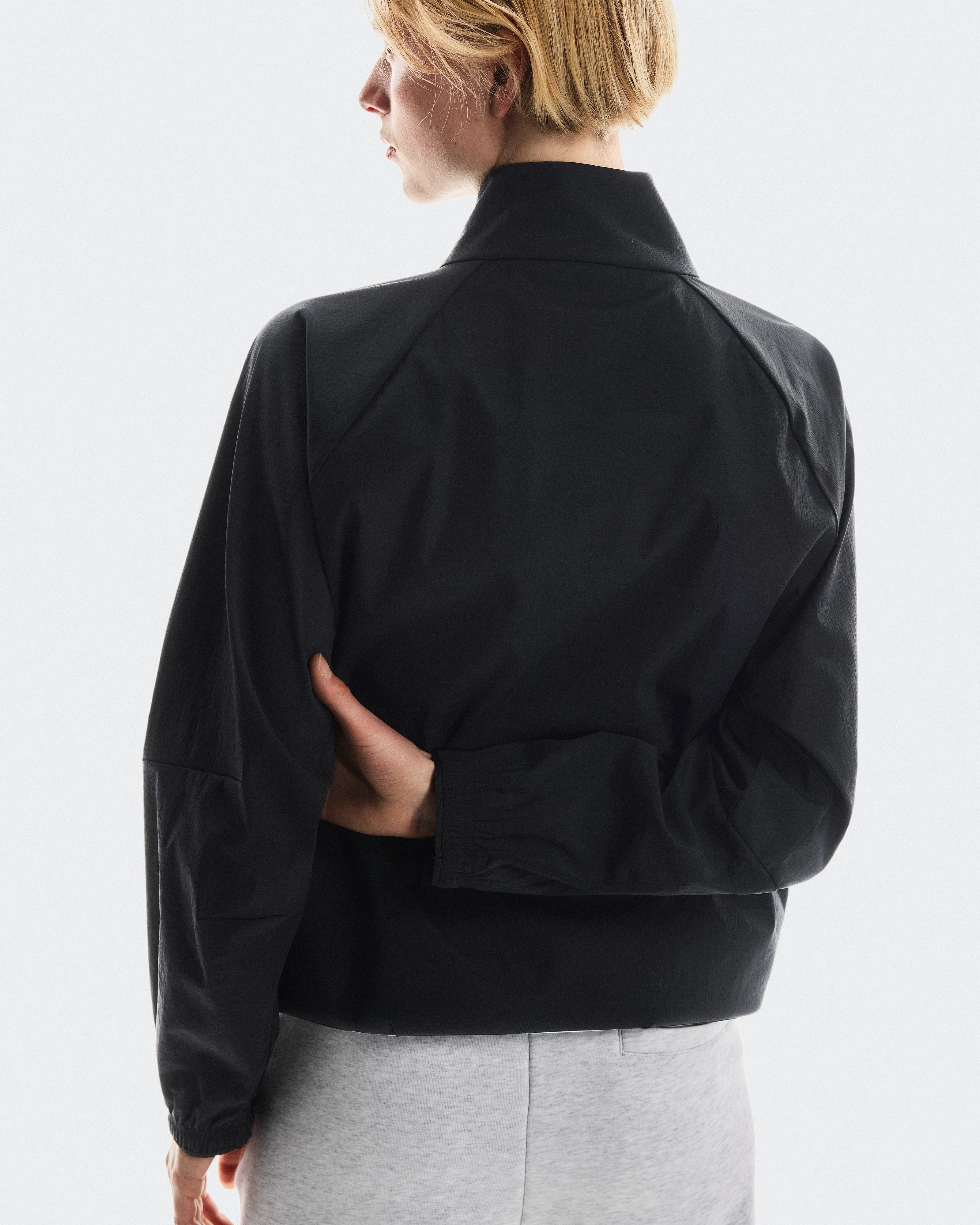 On All-Day 1/2 Zip Jacket Black Femme Vestes