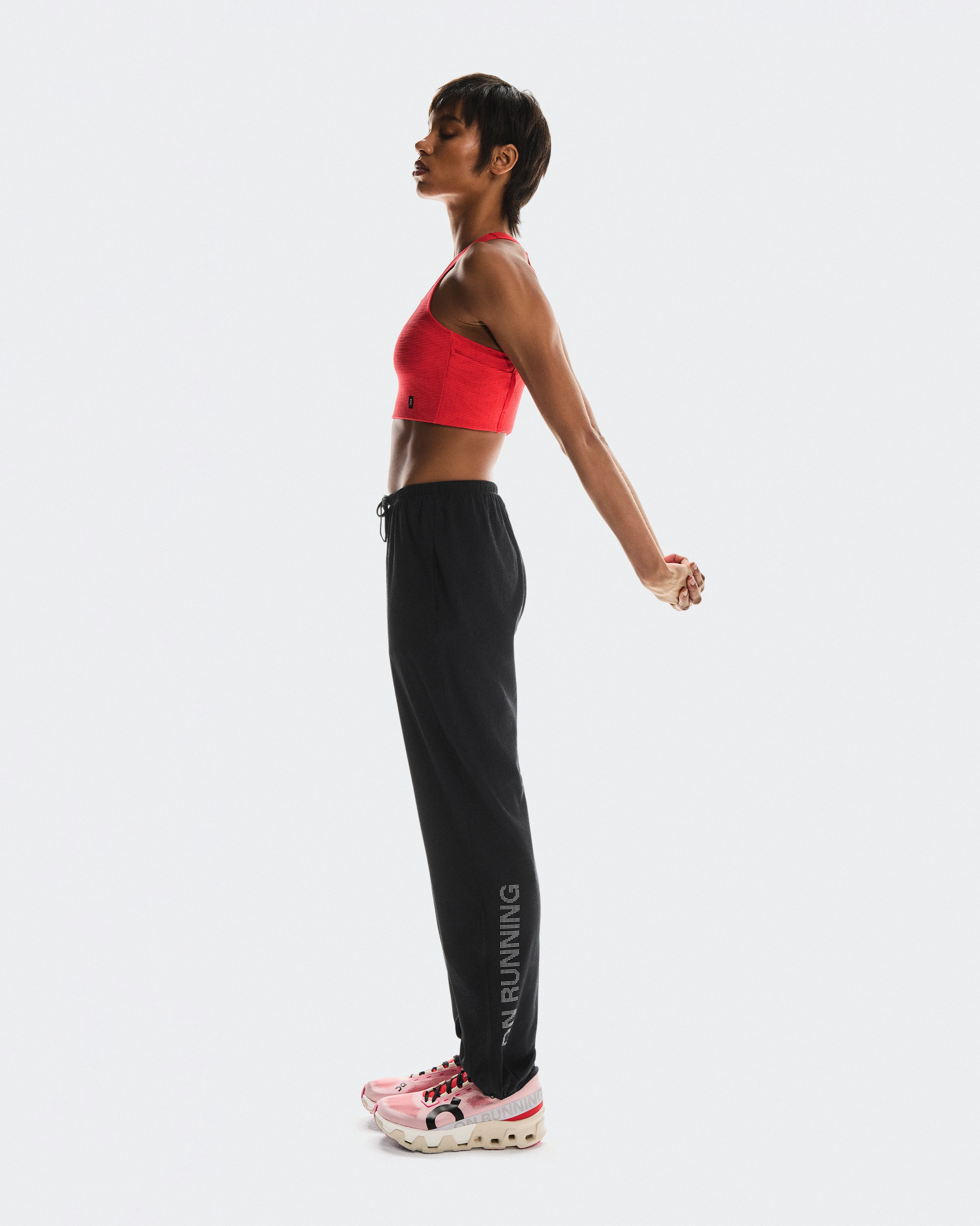 On Pace Pants Black Femme Pantalons