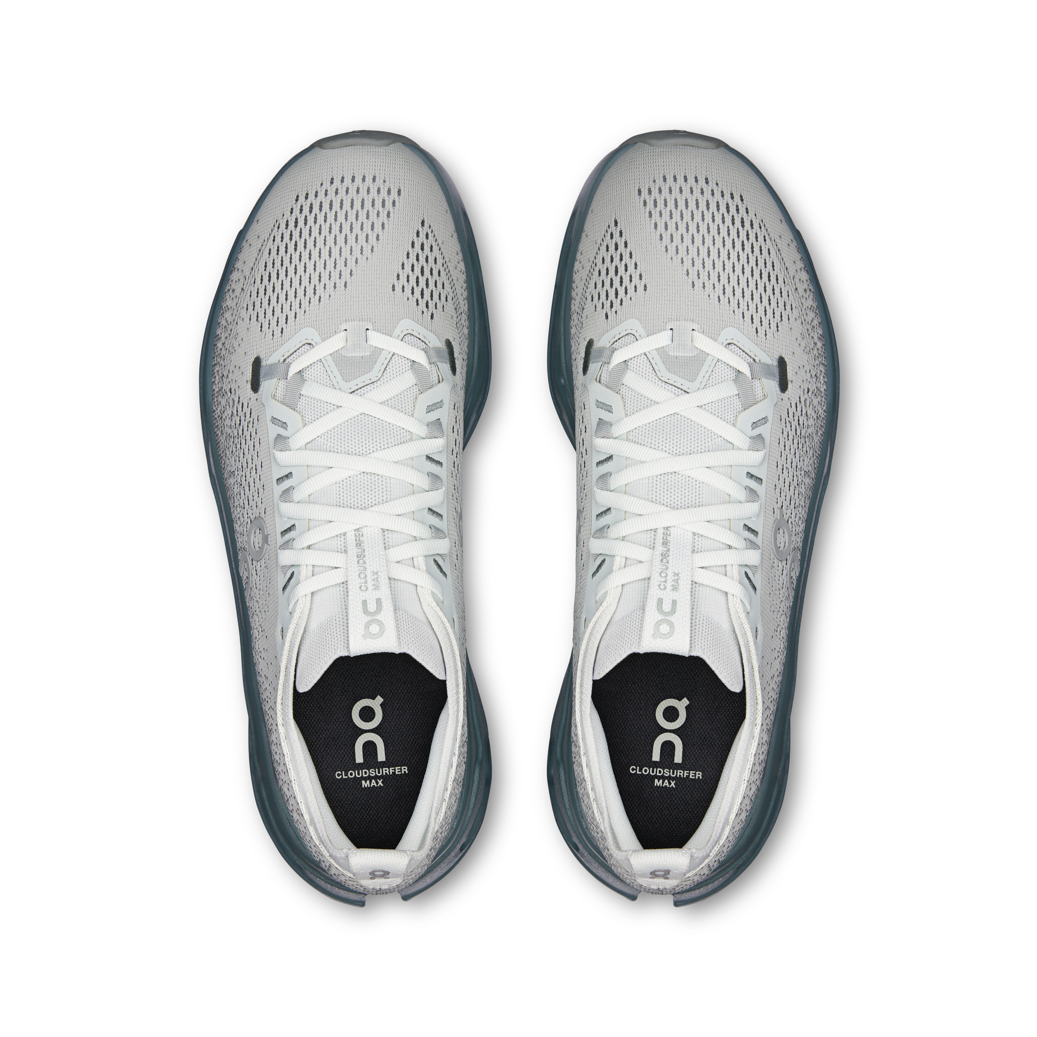 On Cloudsurfer Max Iceberg & Olive Homme Running sur route Chaussures