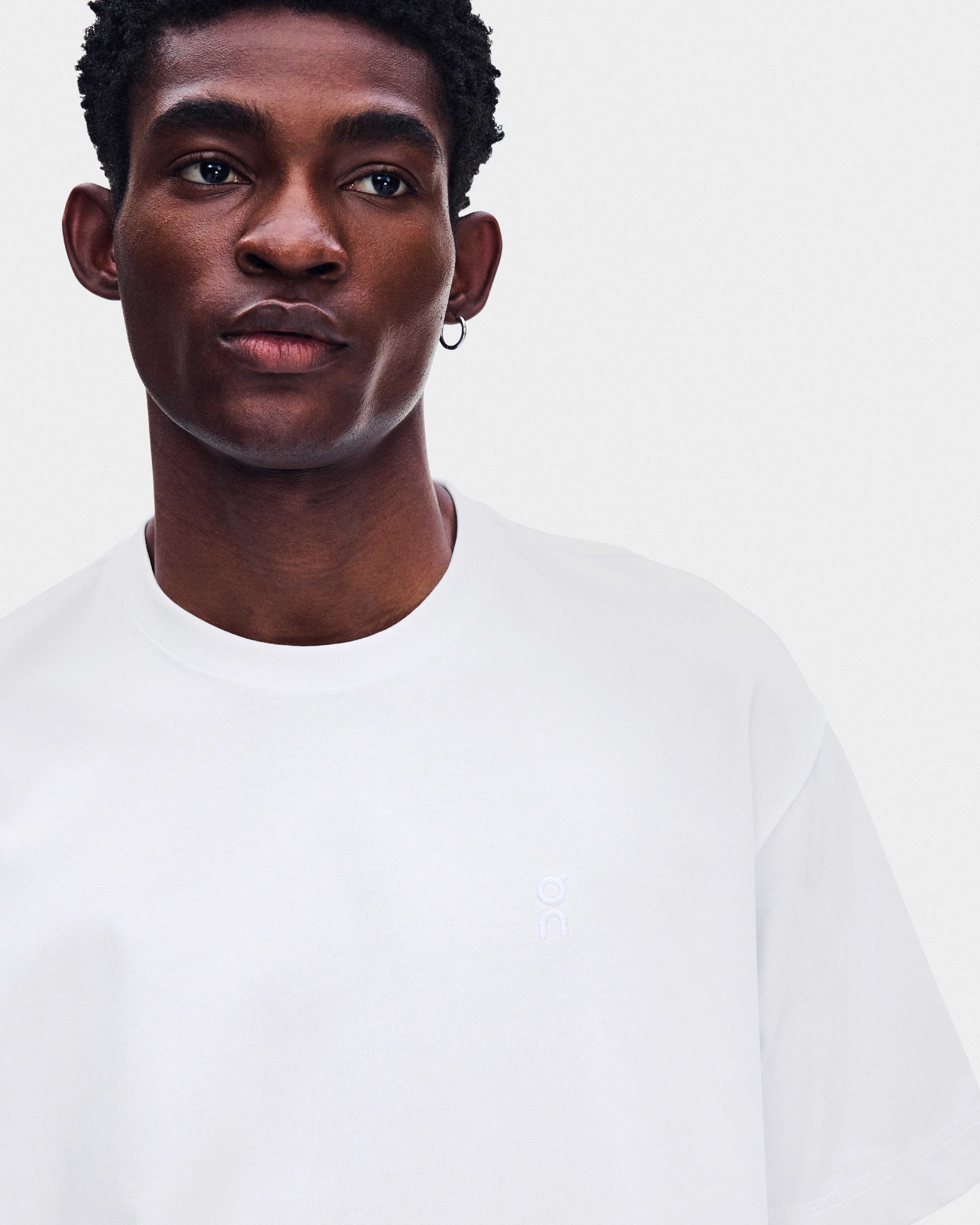 On Club Collective-T Runner White Homme Hauts et t-shirts