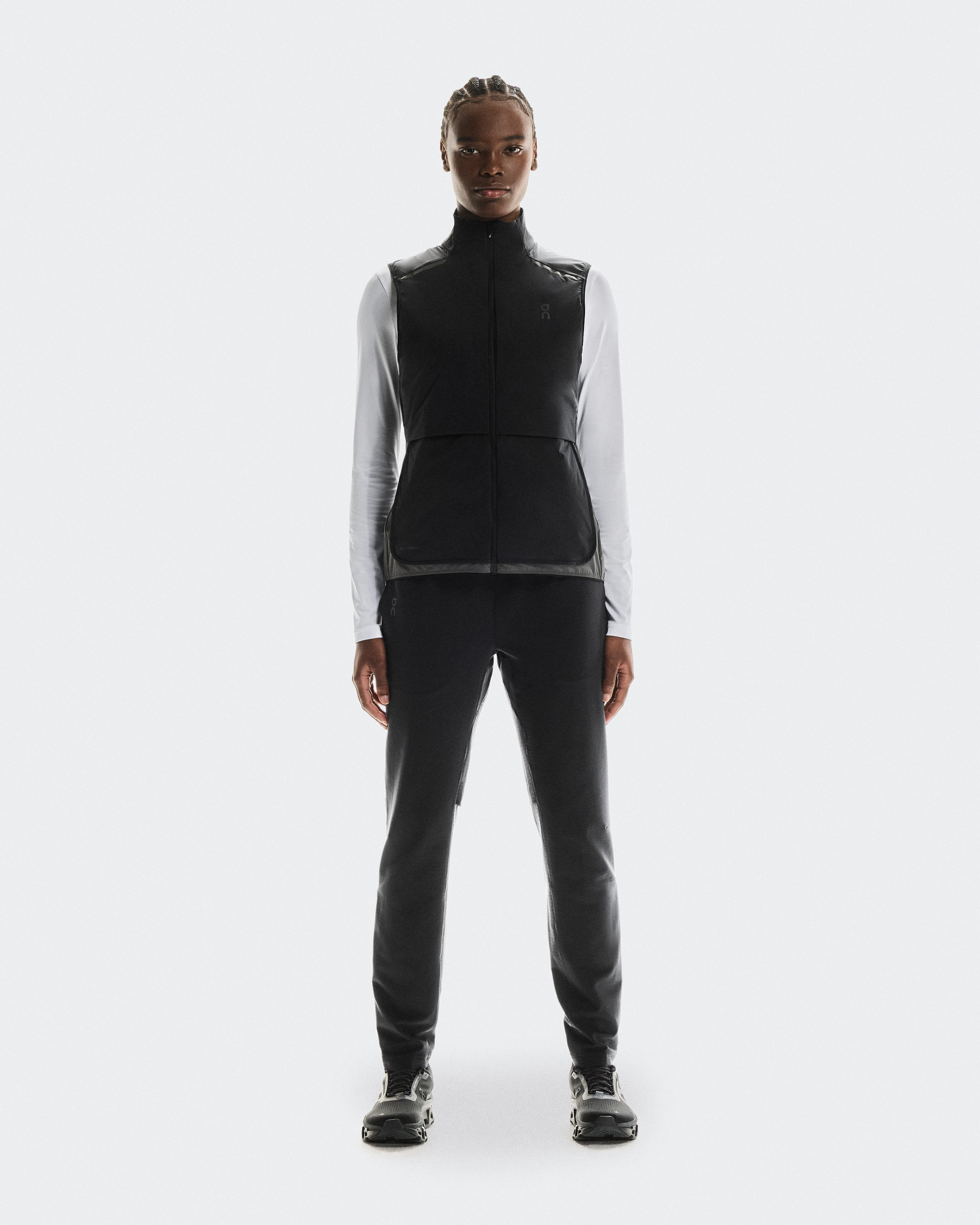 On Weather Winter Pants Black Femme Pantalons