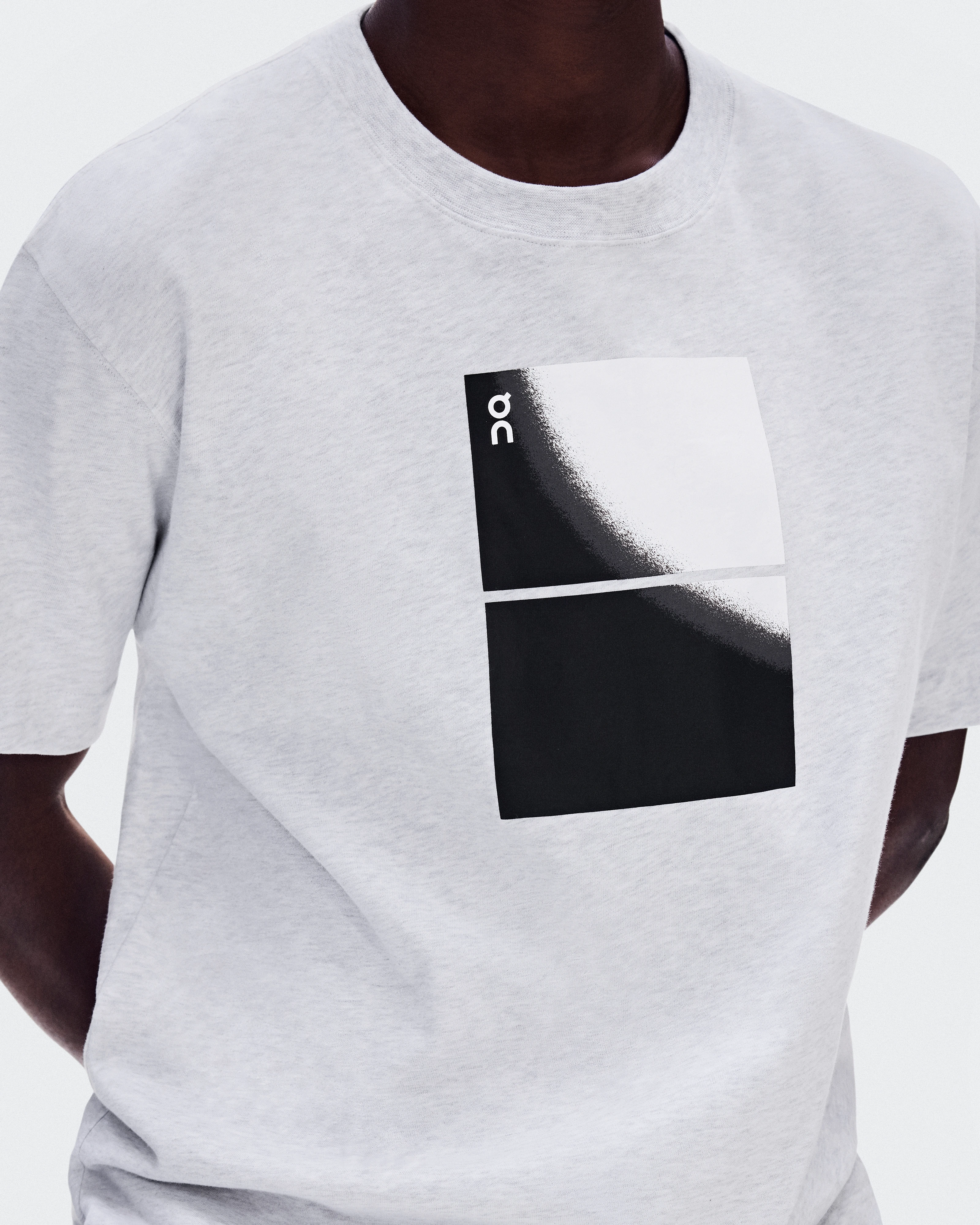 On Club-T Swing Crater Homme Hauts et t-shirts