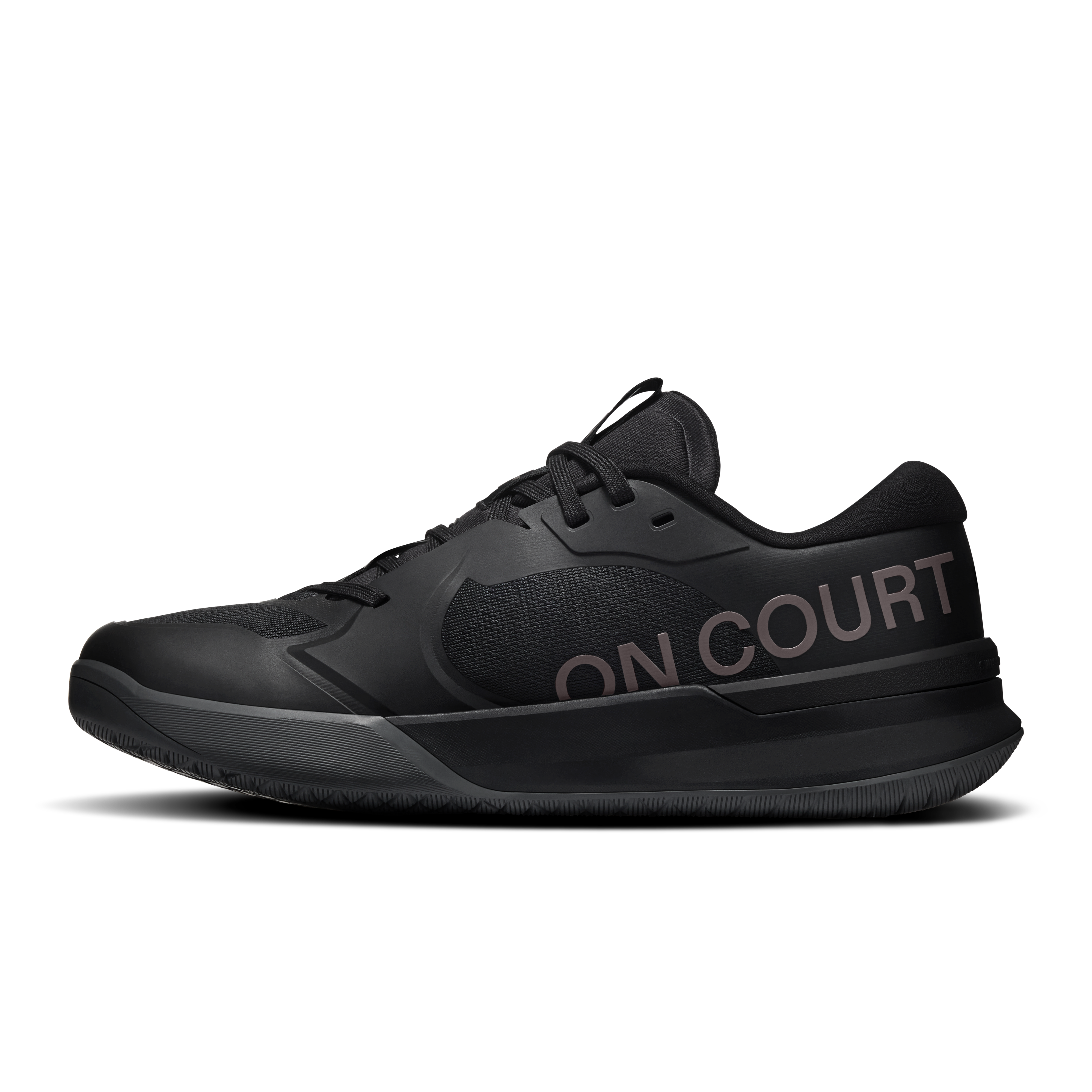 On THE ROGER Pro 3 Black & Ash Femme Tennis Chaussures