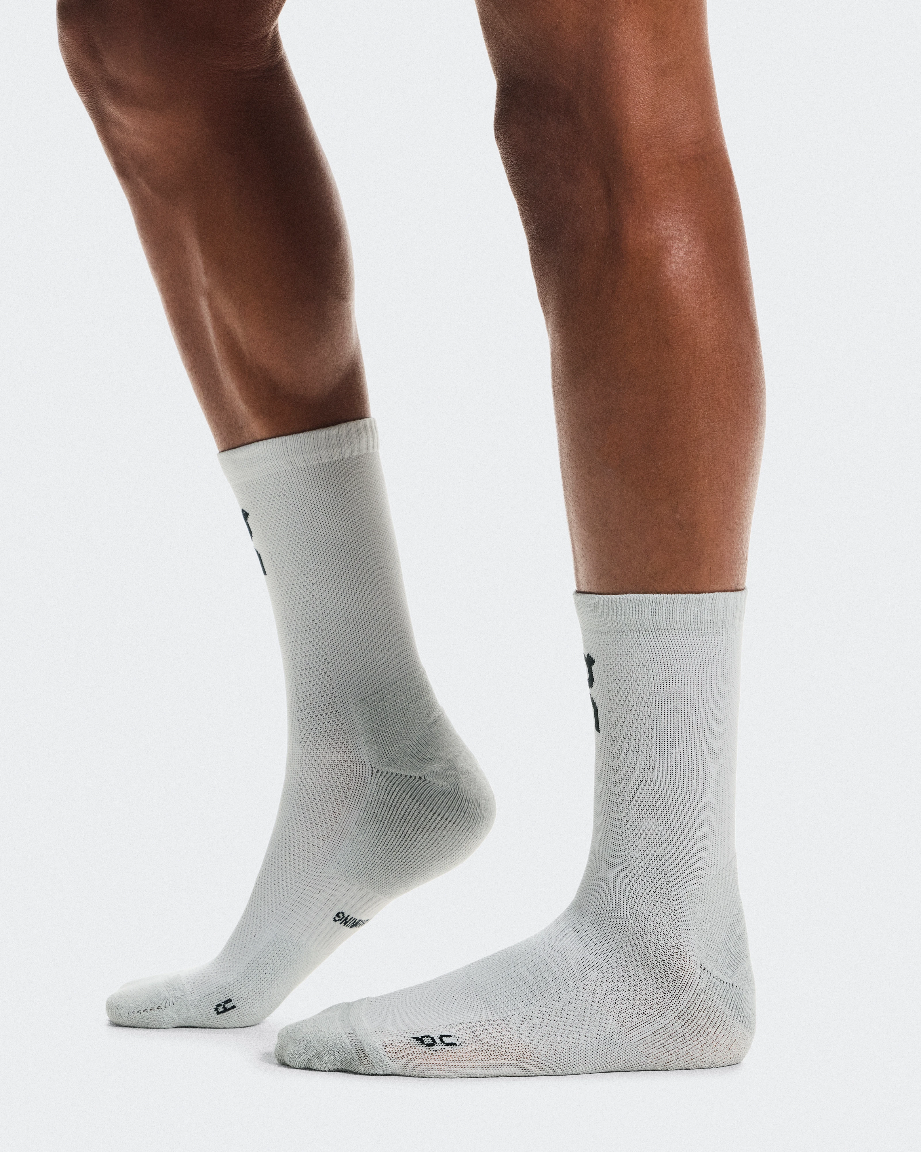 On Core Run Sock High 2P Glacier Unisexe Chaussettes