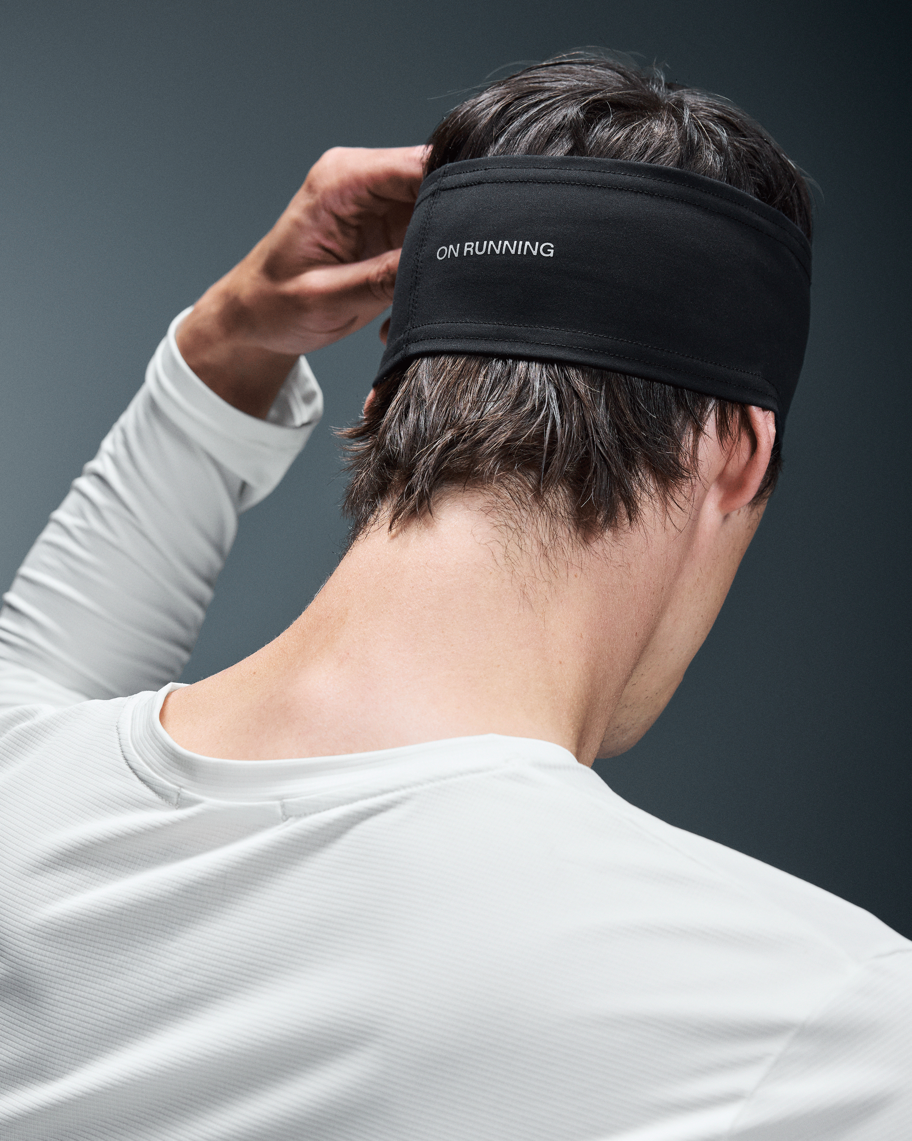 On Core Headband Black Unisexe Chapeaux