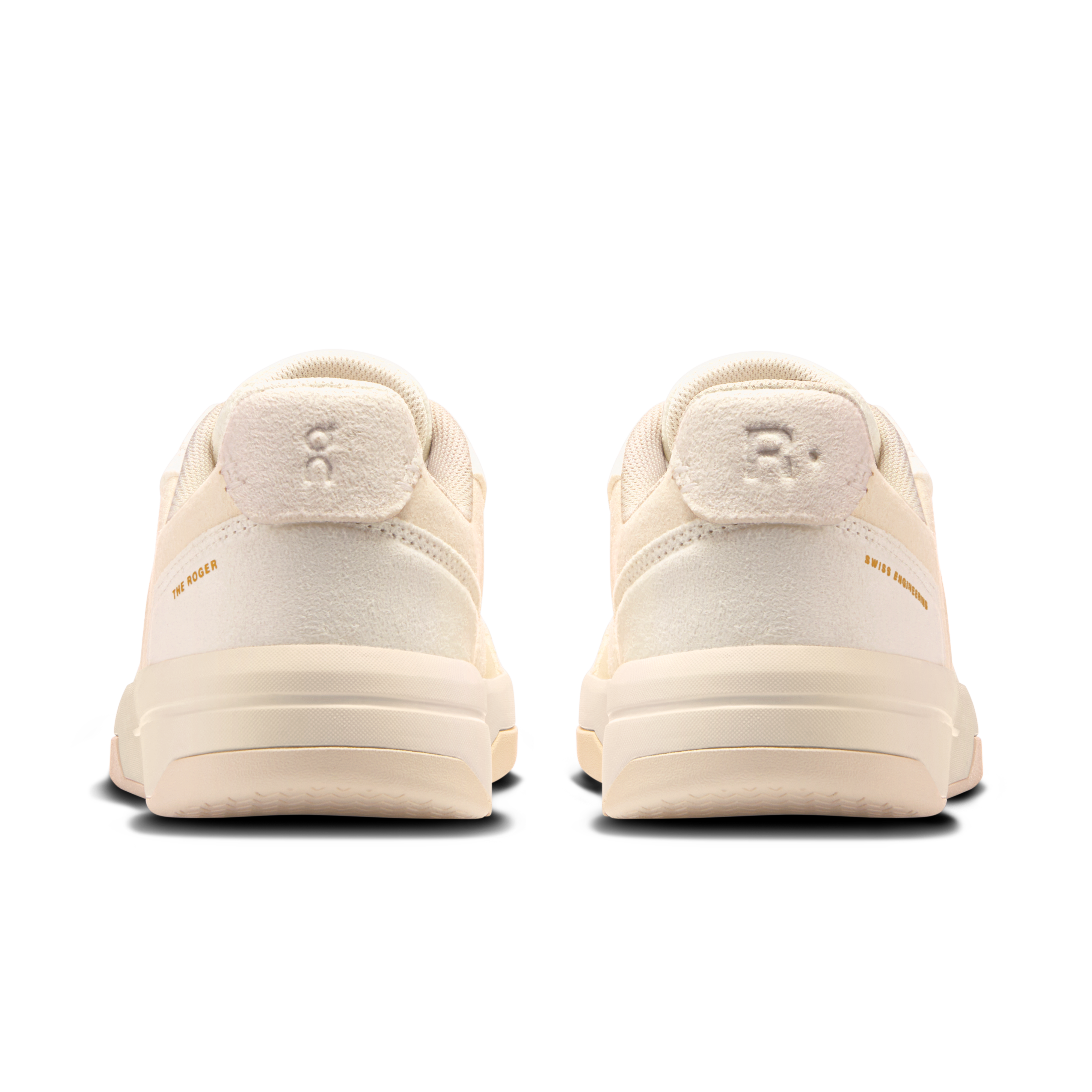 On THE ROGER Clubhouse Ace Ivory & Dew Femme Tennis Chaussures