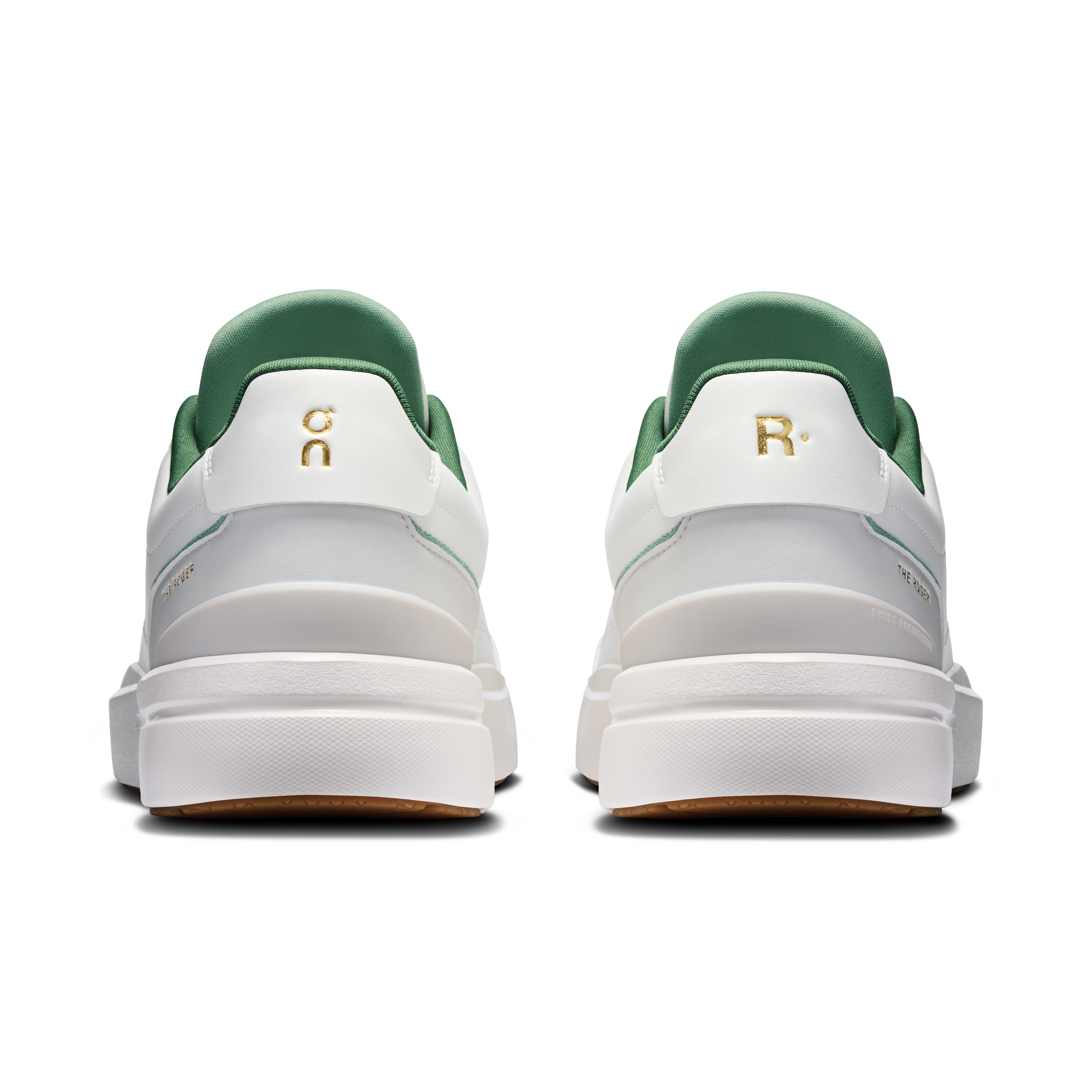 On THE ROGER Centre Court Ivory & Fern Homme – Quotidien Chaussures