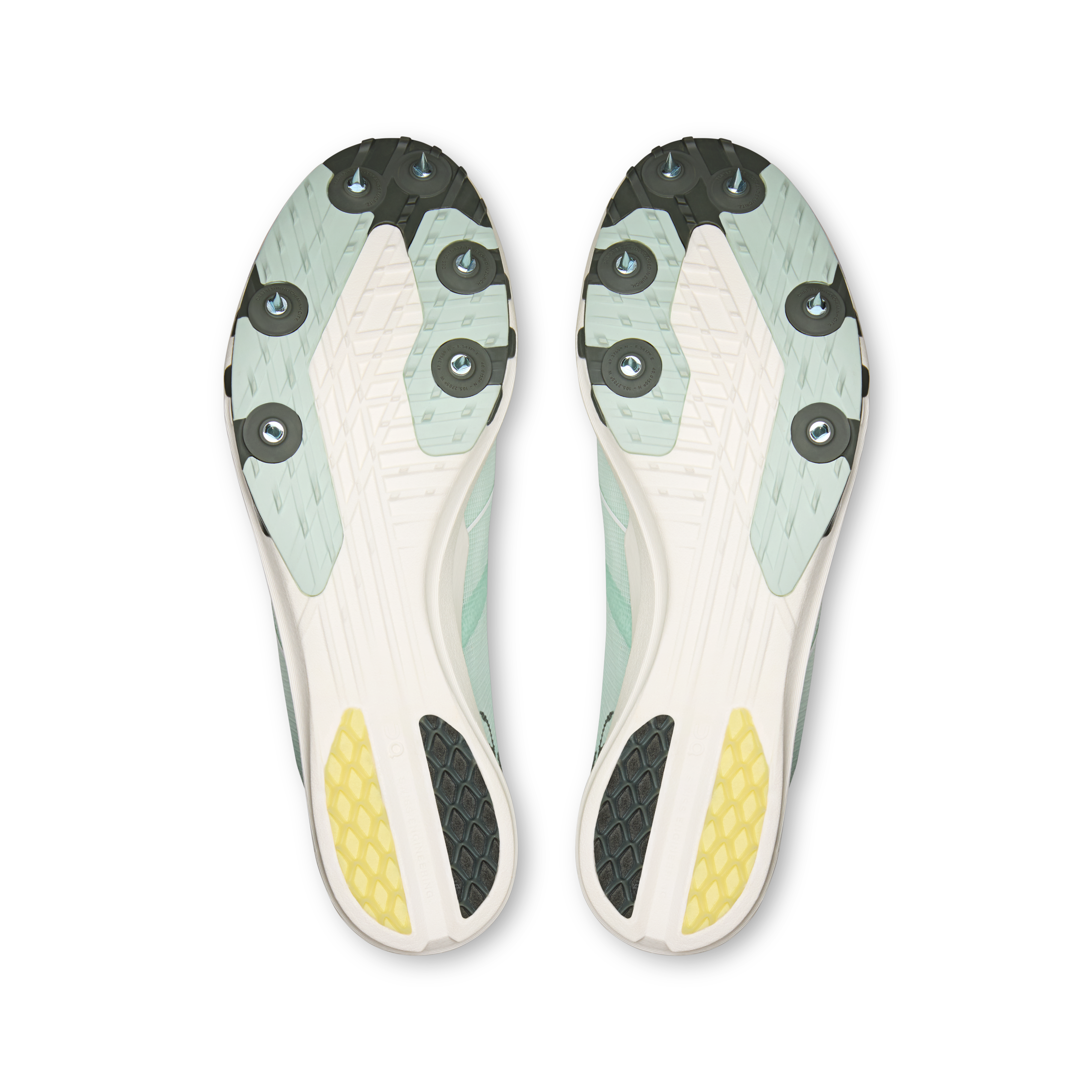 On Cloudspike XC LN1 Fresco & Gild Homme – Compétition de cross-country demi-fond, vitesse Chaussures