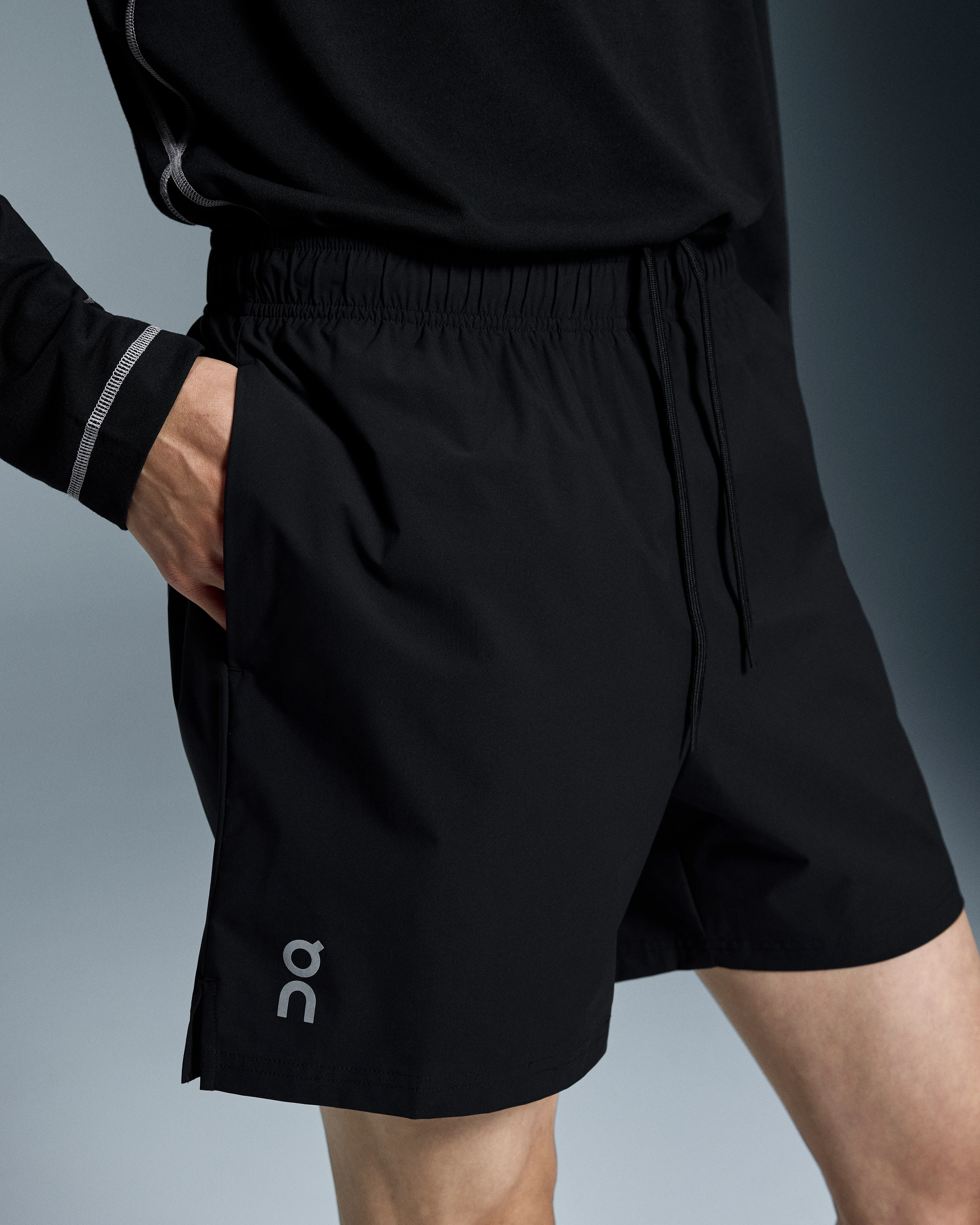 On 5" Core Shorts Black Homme Shorts