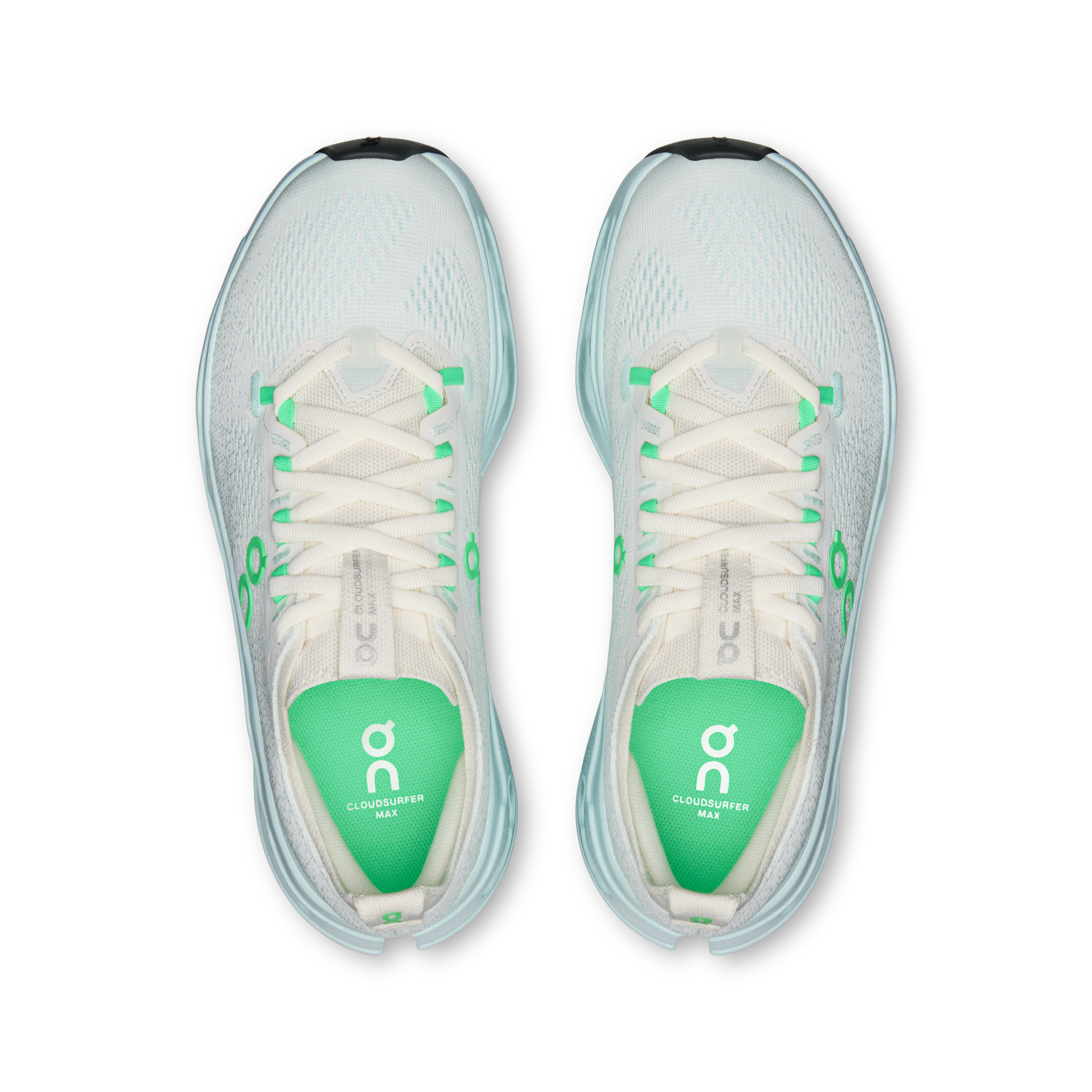On Cloudsurfer Max Ivory & Flurry Femme Running sur route Chaussures