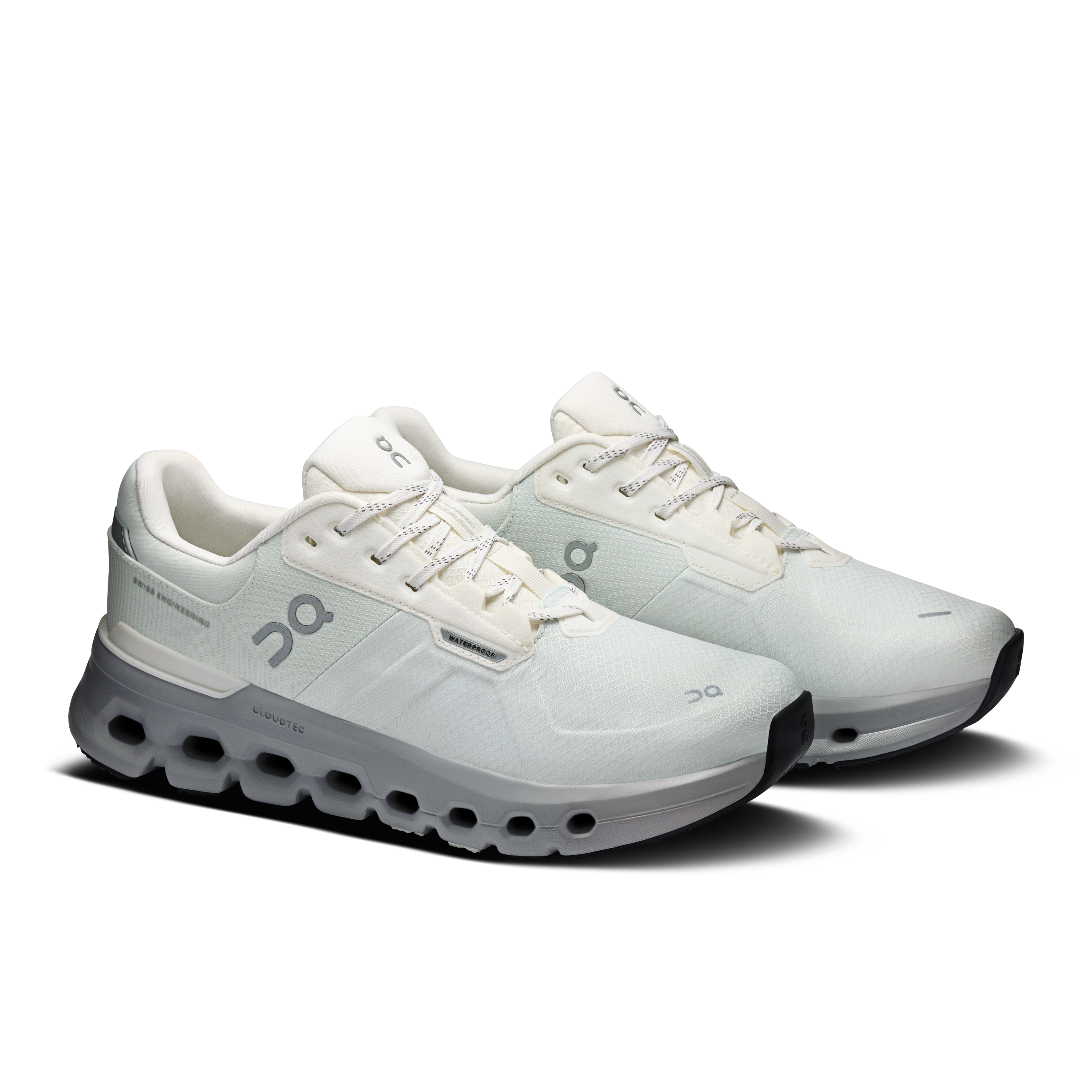 On Cloudrunner 2 Waterproof Iceberg & Alloy Femme Running sur route Chaussures