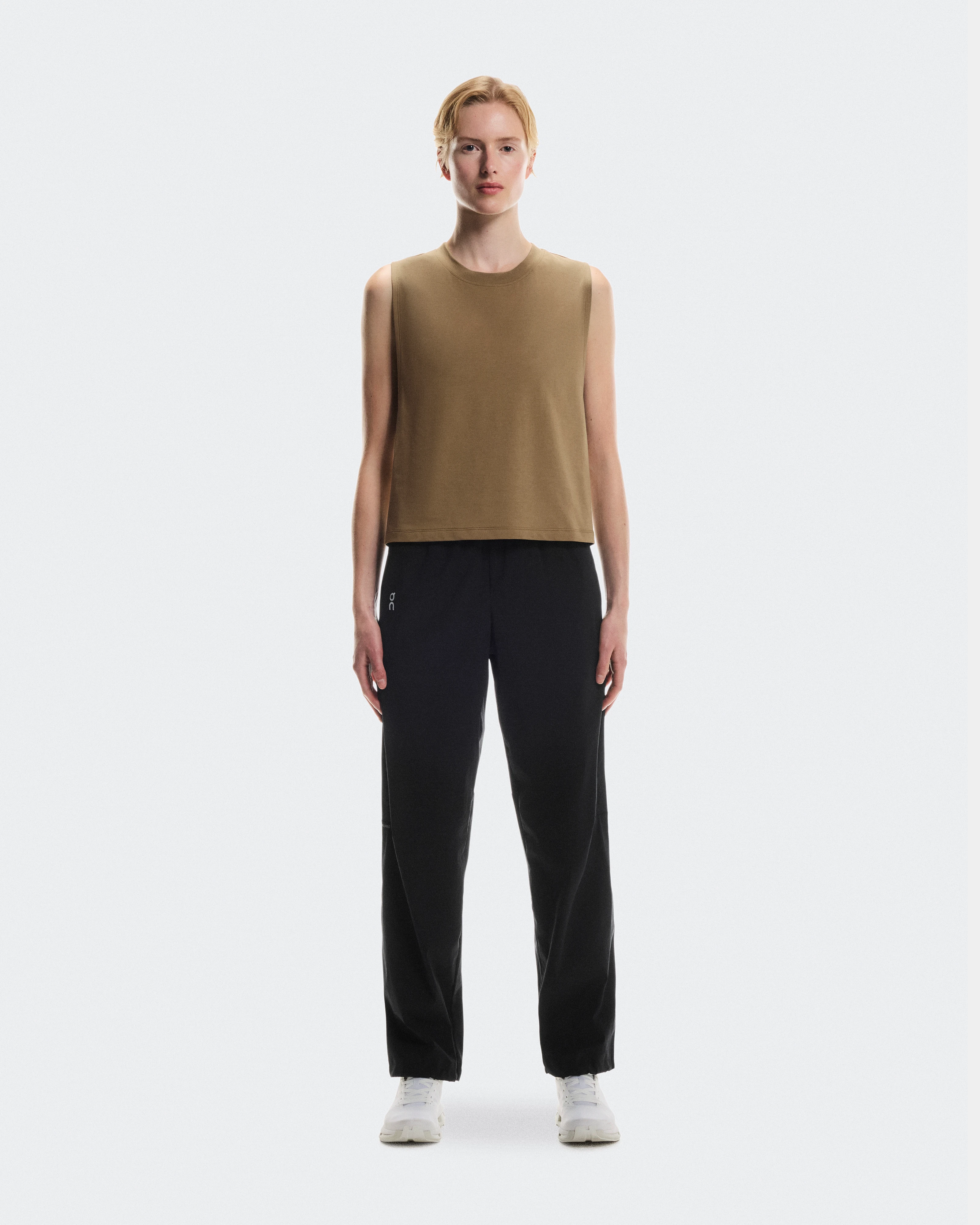 On Focus Crop Nutmeg Femme Hauts et t-shirts