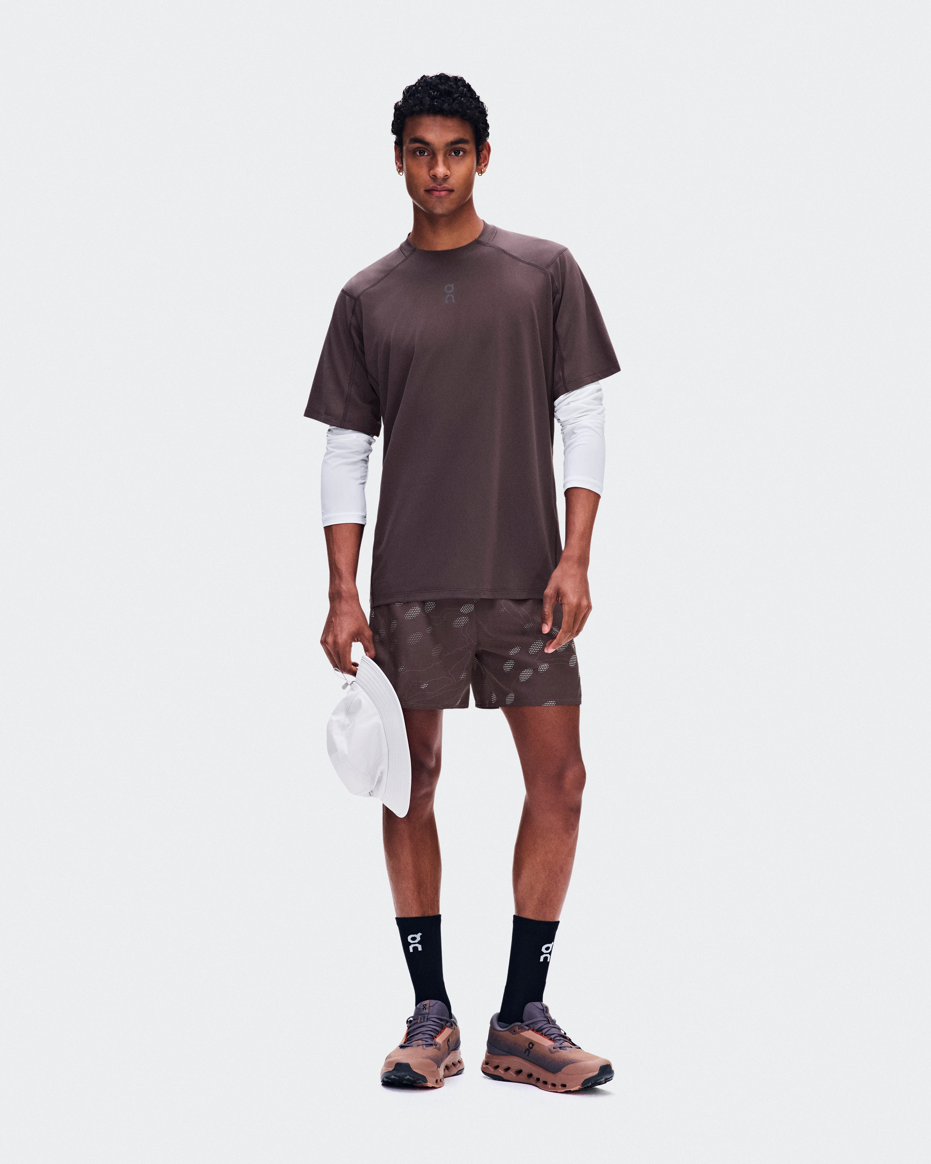 On Trail-T Solar Mulberry Homme Running de trail