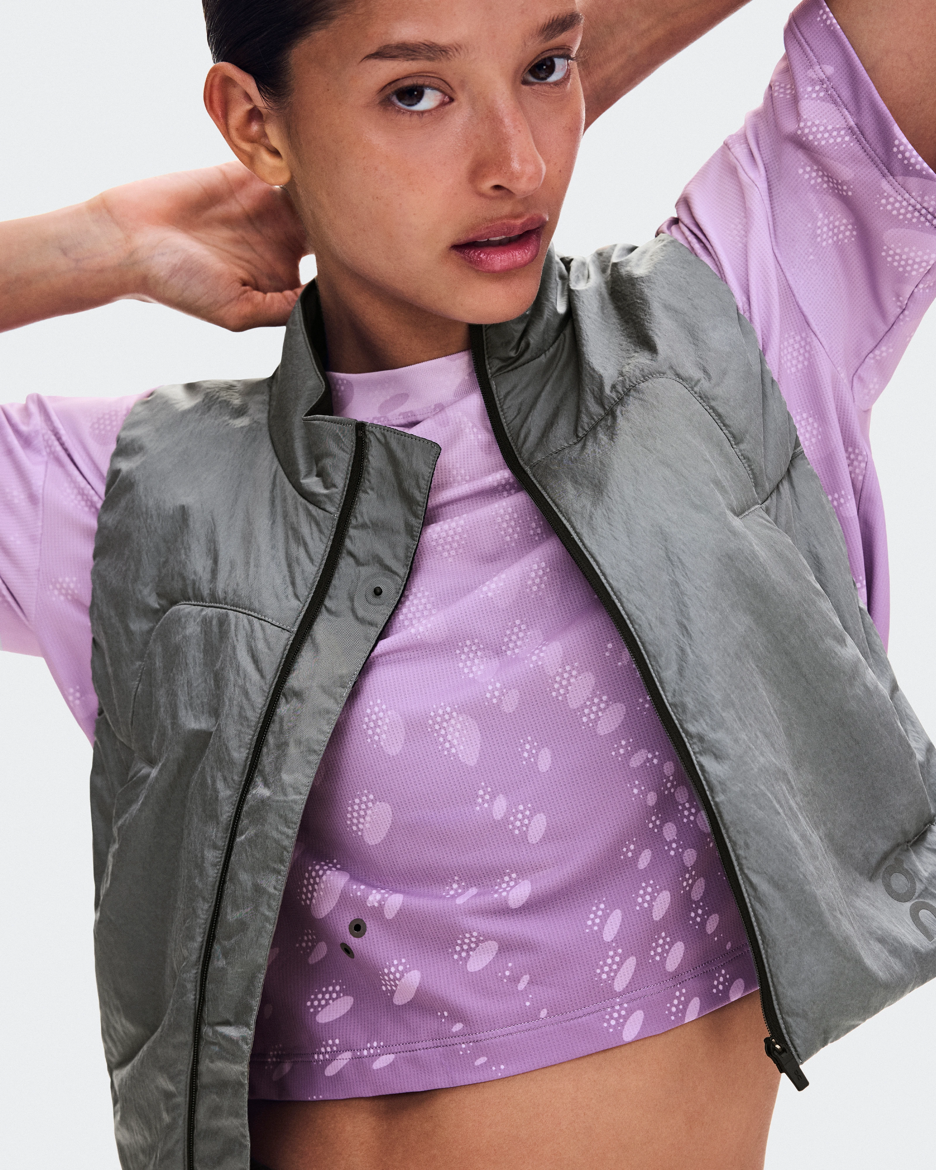 On Performance Volt Vest Glacier Femme Gilet