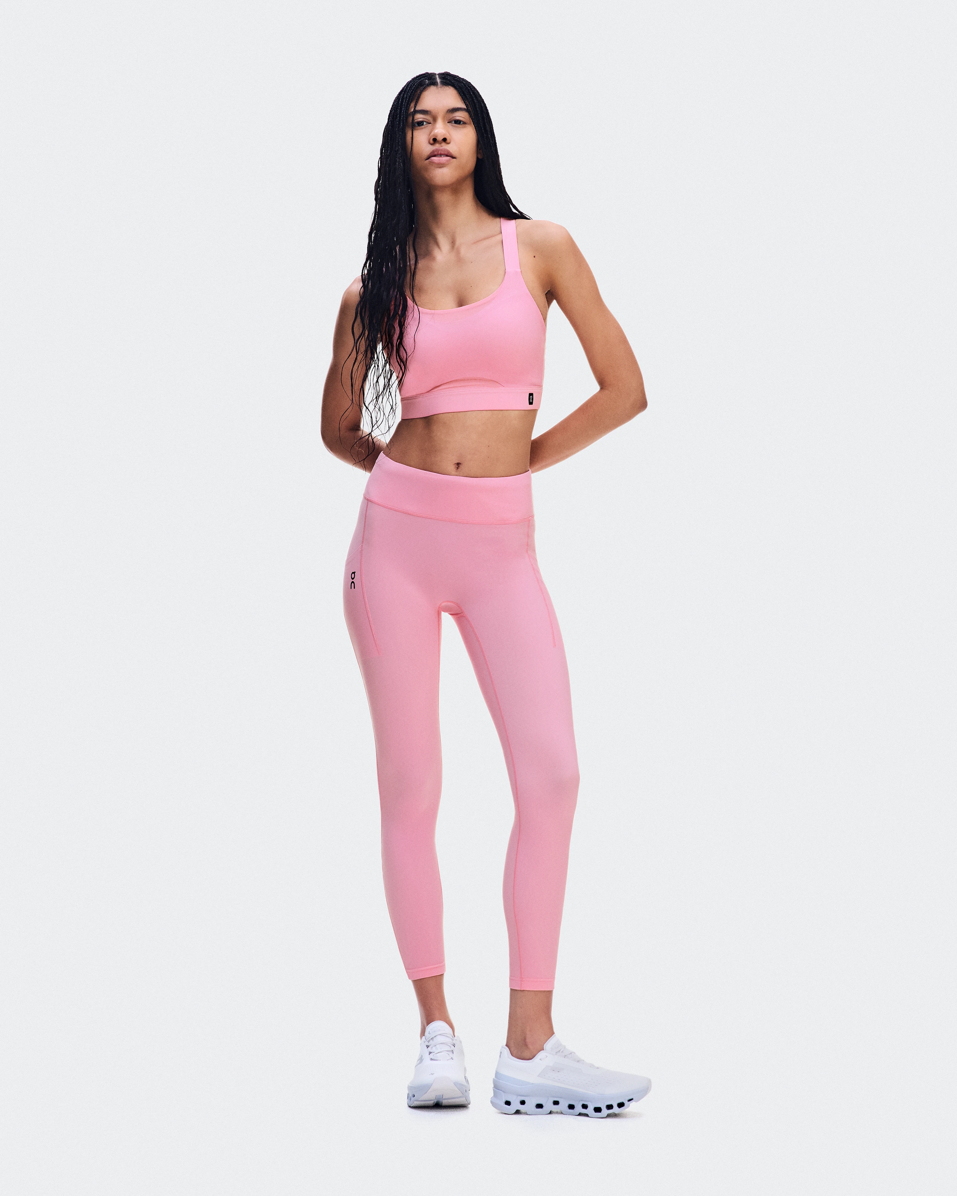 On Performance Tights 7/8 Magnolia Femme Leggings