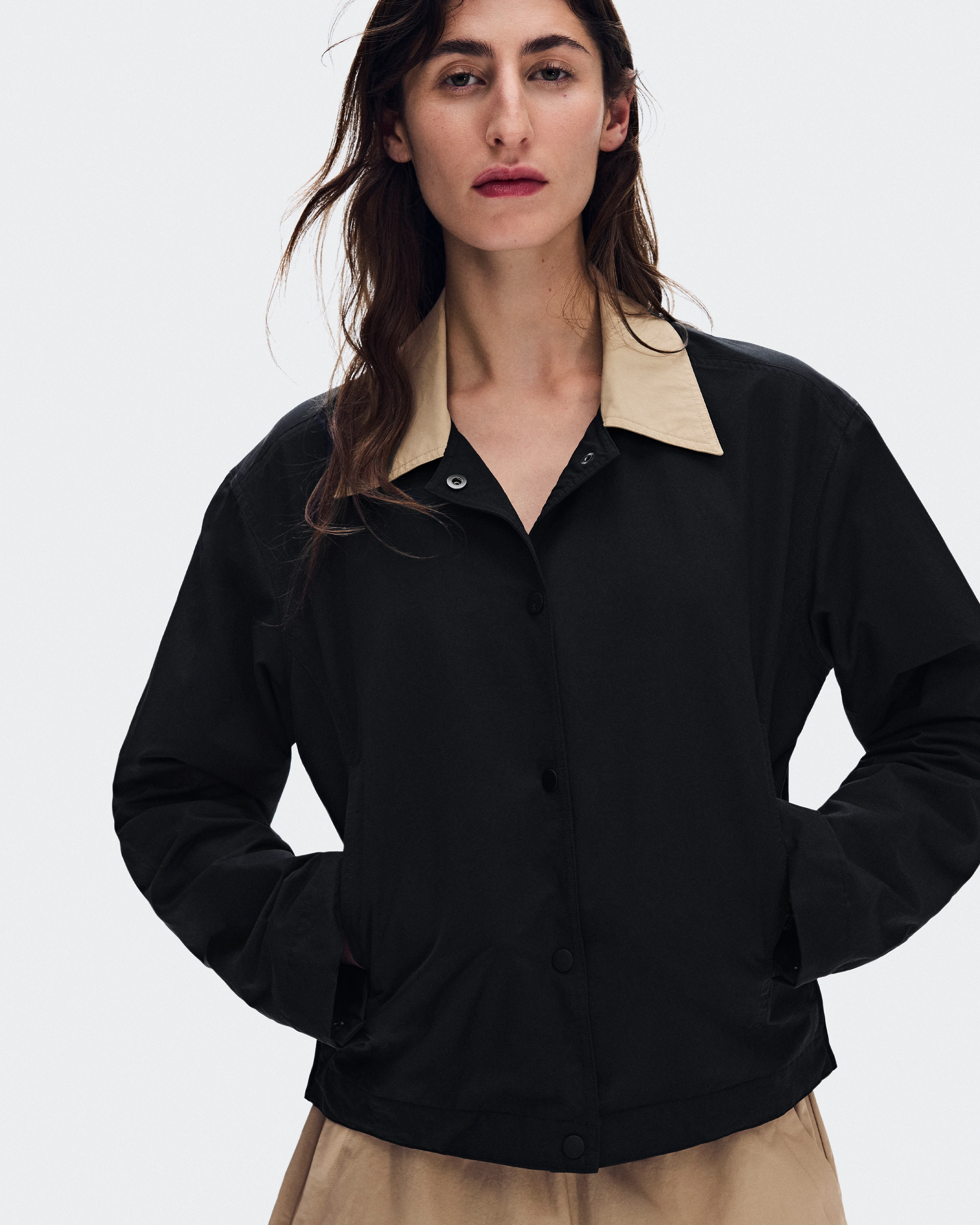 On Coach Jacket Black Femme Vestes