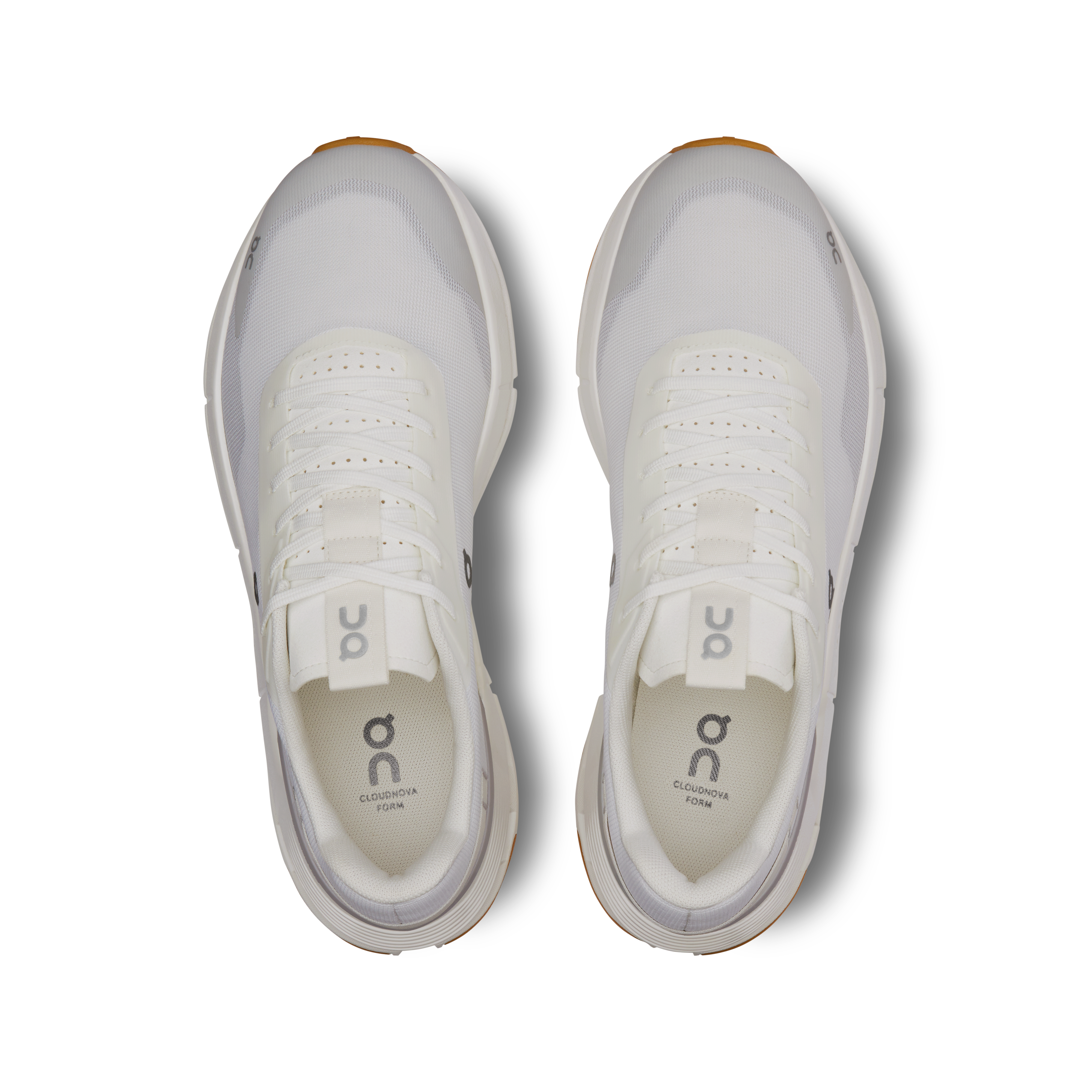 On Cloudnova Form 2 White & Ivory Homme Active Life Chaussures