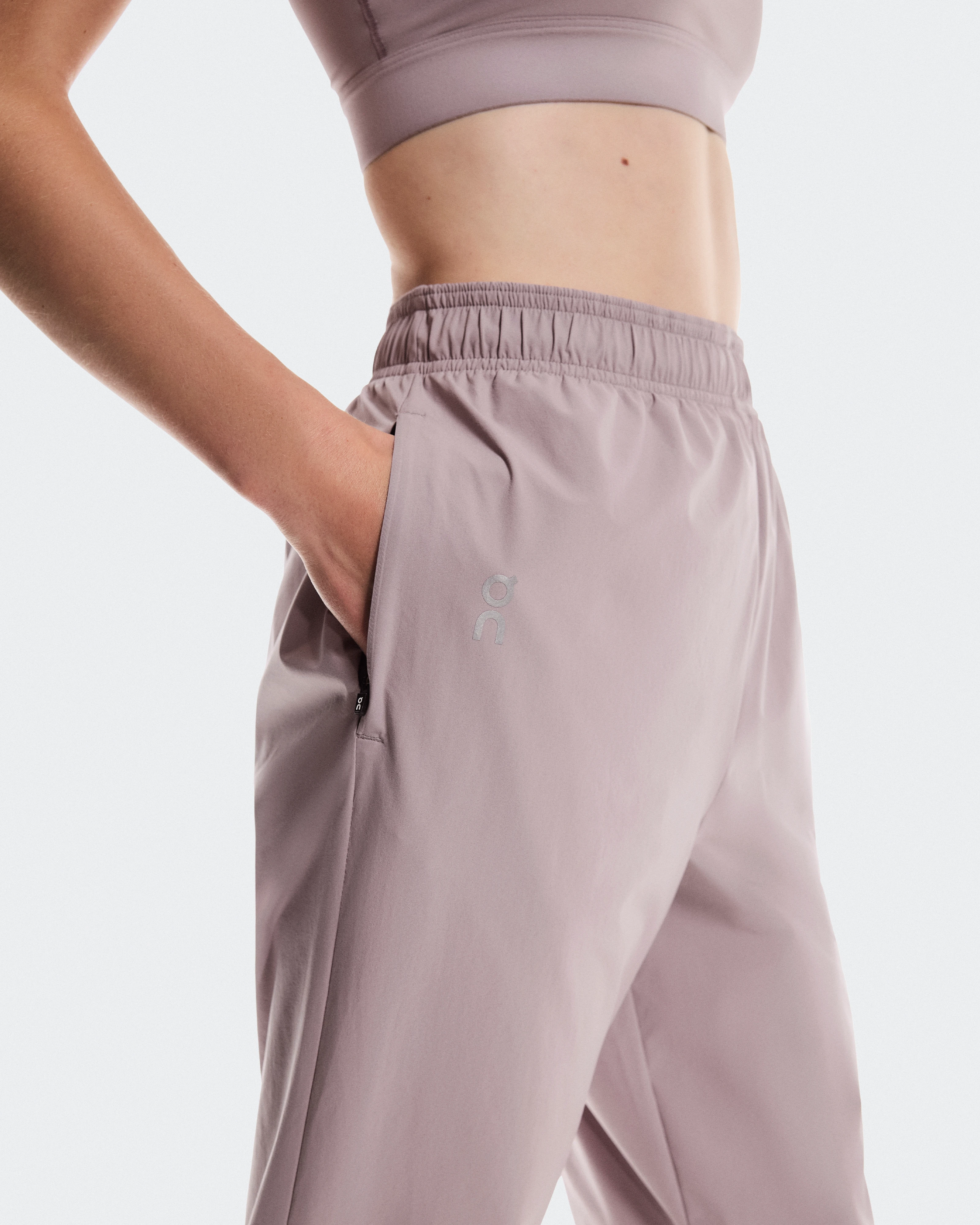 On Core Pants Heron Femme Pantalons
