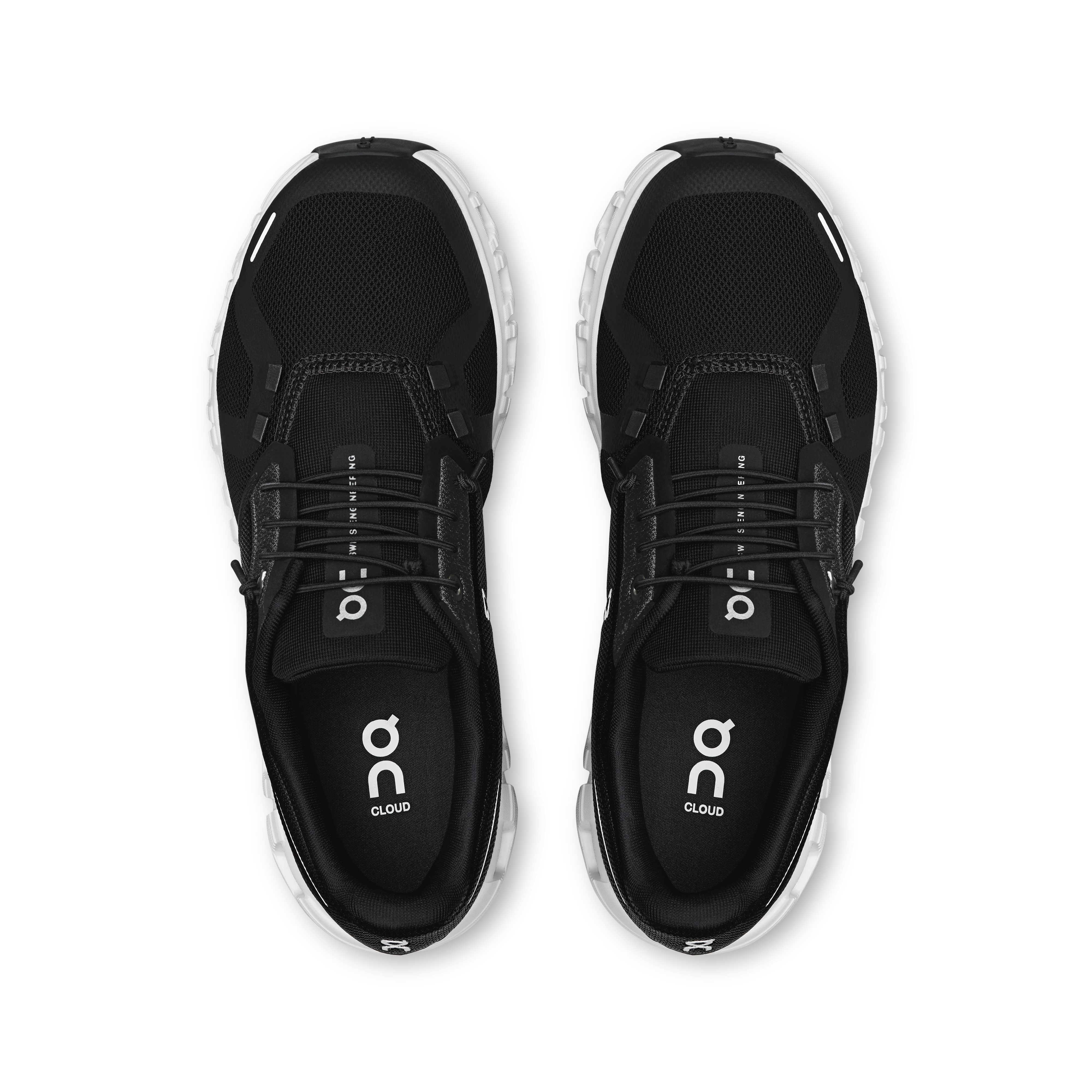On Cloud 6 Black & White Femme Active Life Chaussures