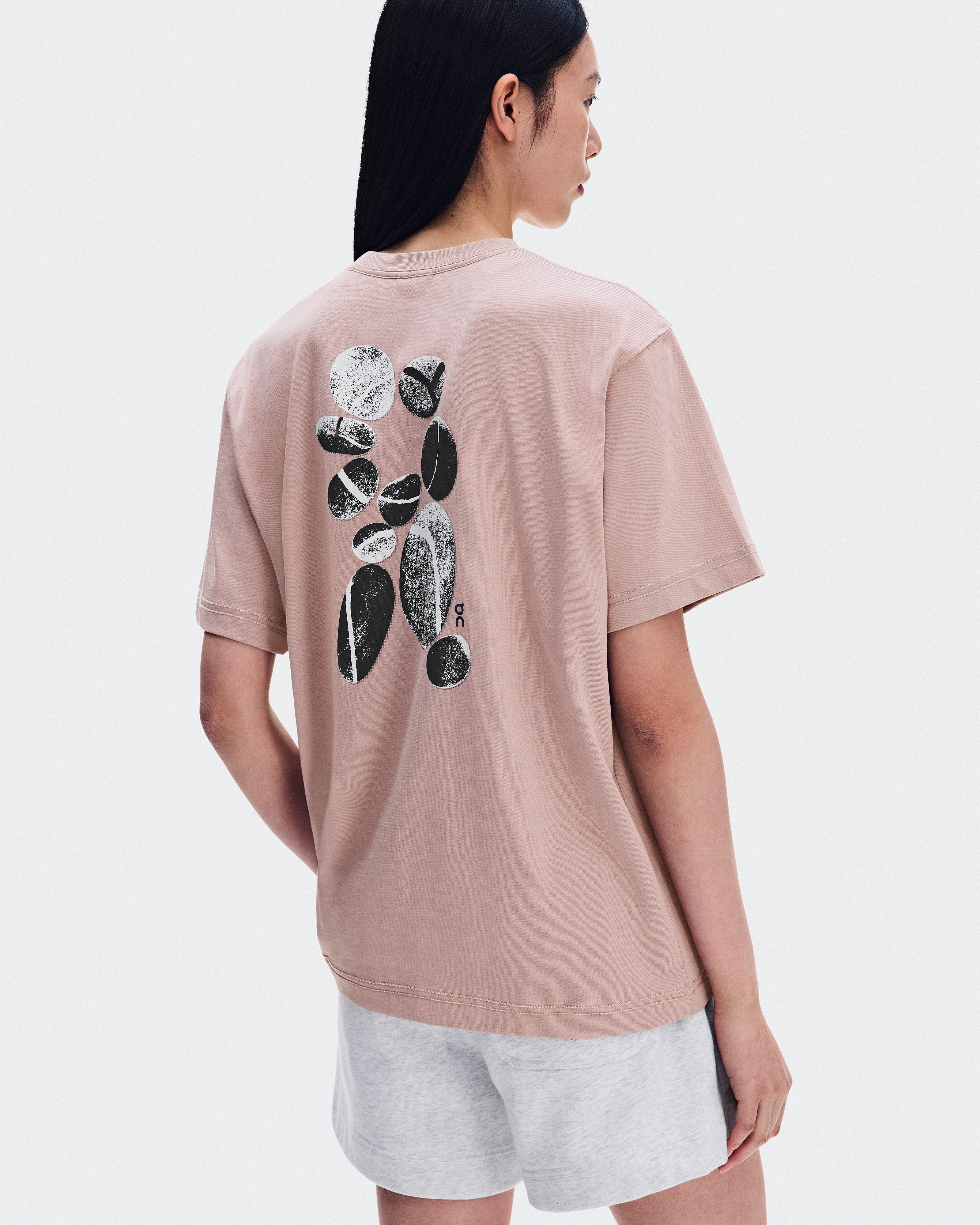 On Club Collective-T Ascent Biscuit Femme Hauts et t-shirts