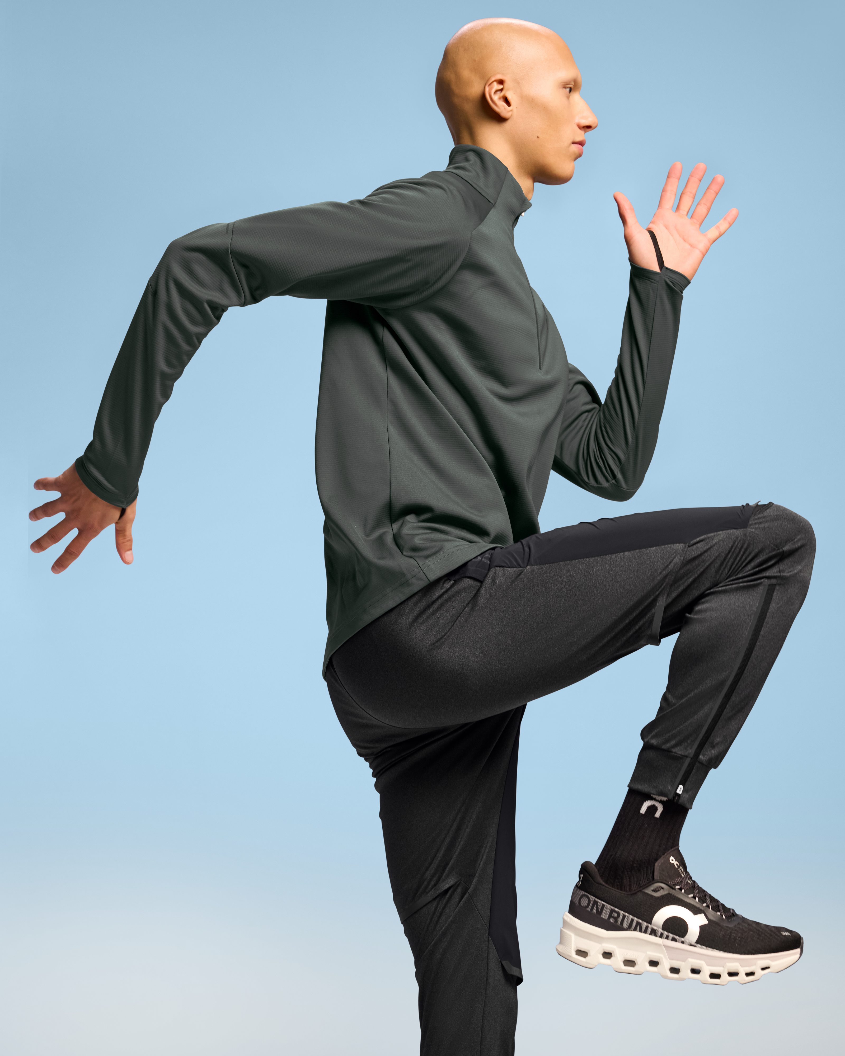 On Climate Shirt Lead Homme Sweats à capuche et sweats