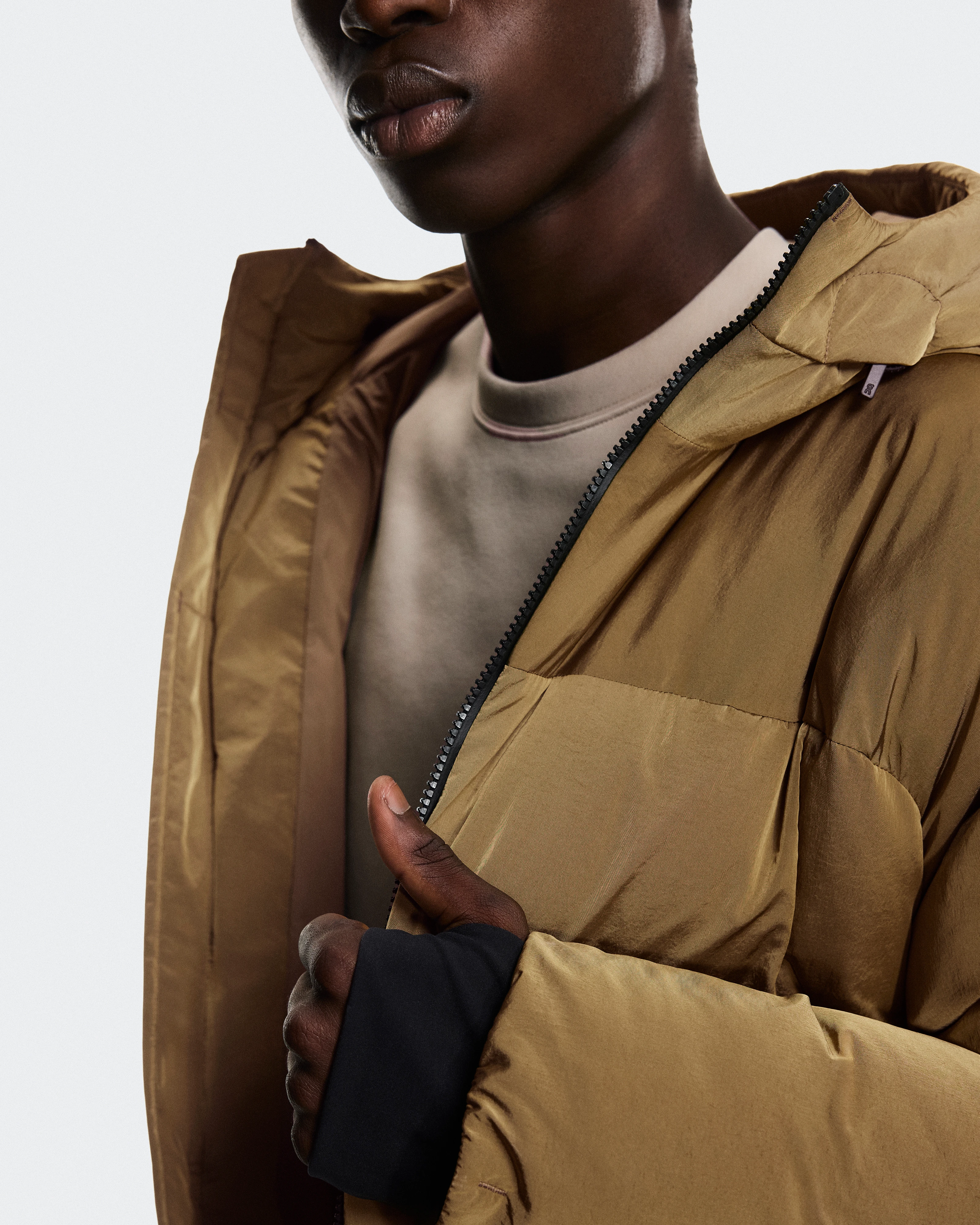 On All-Day Puffer Jacket Nutmeg Homme Vestes