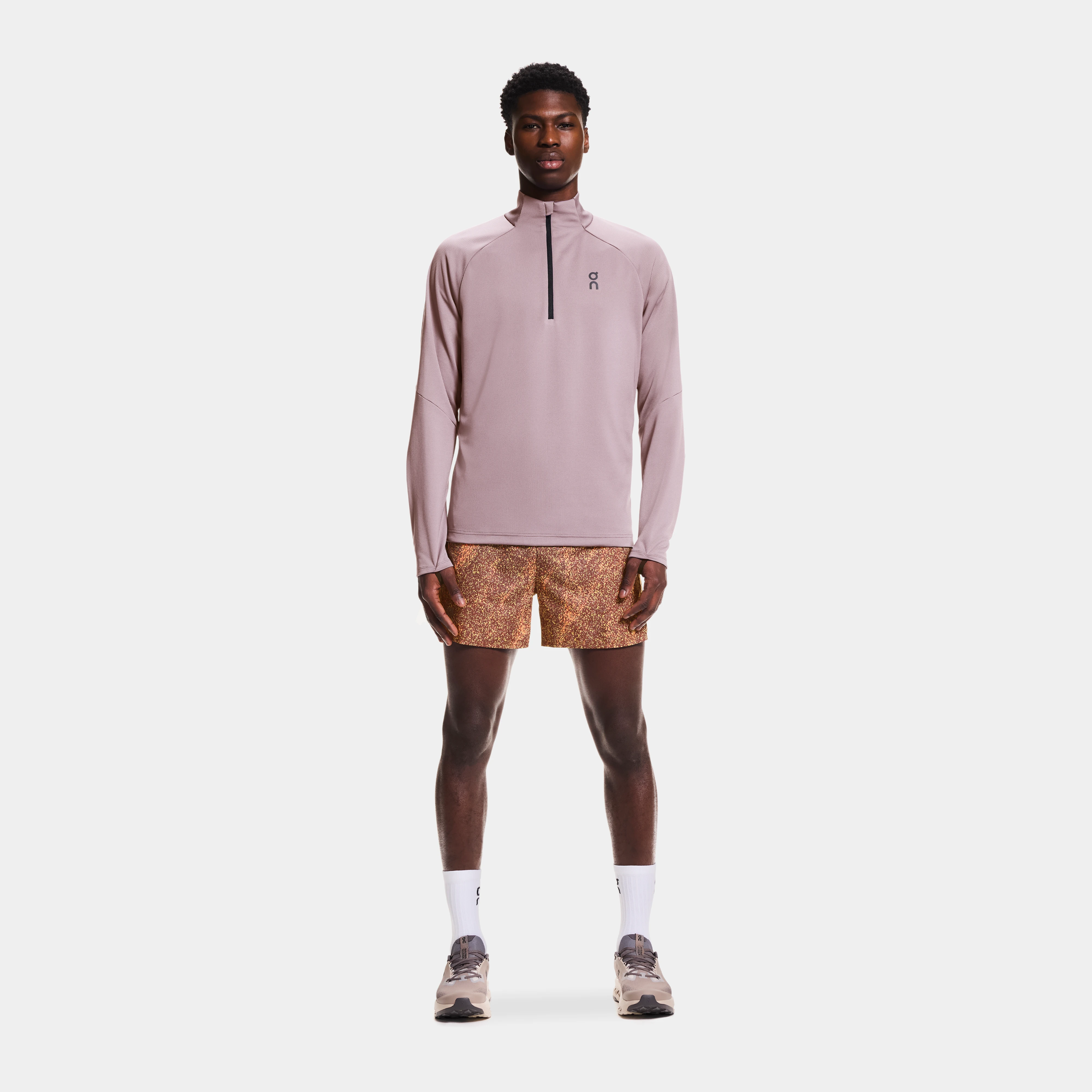 On Trail Shorts Black & Gobi Homme – Trail running, ultra-léger, rangement facile Shorts